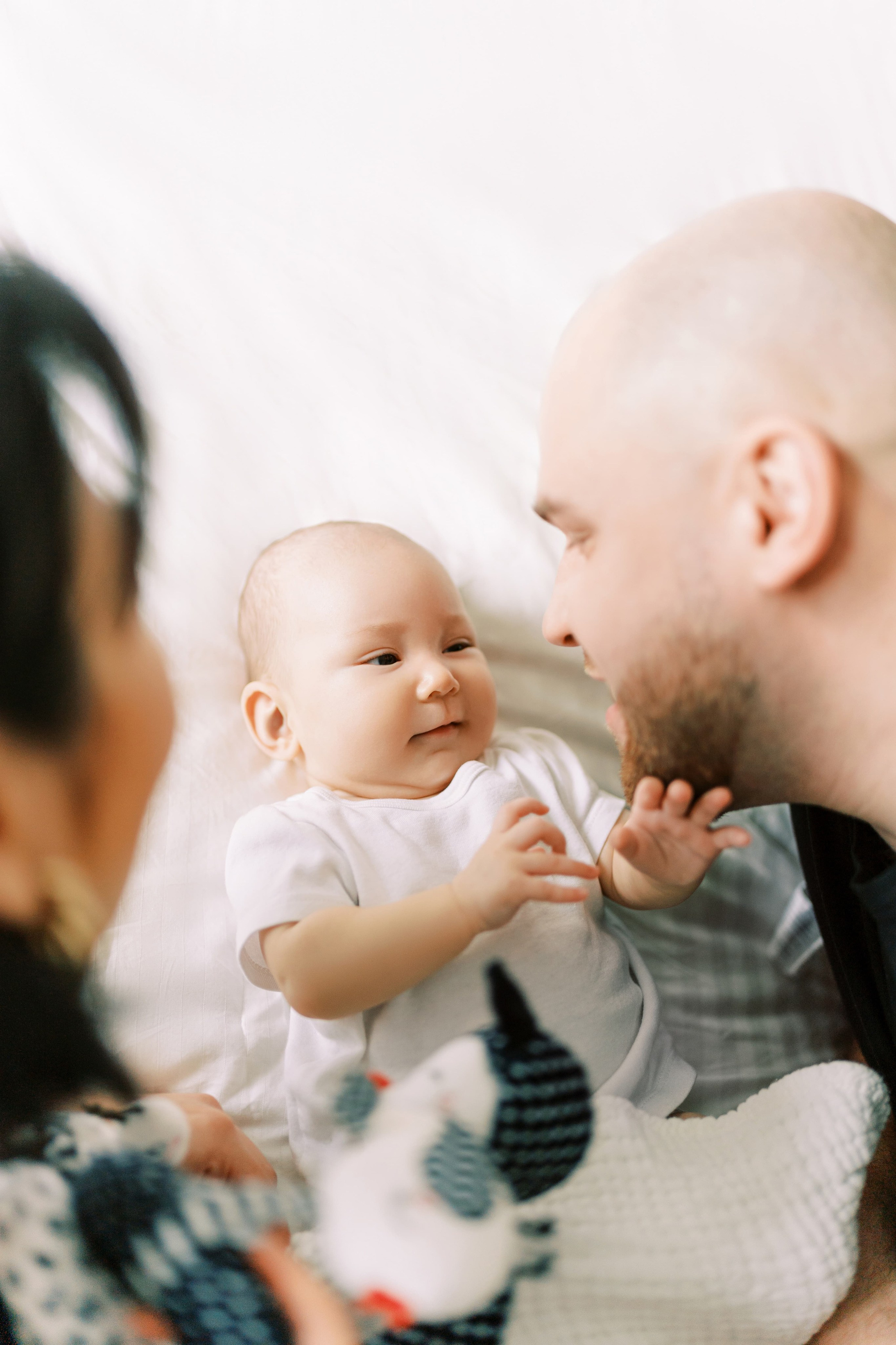 Family photoshoot. Vlad & Viktoria and baby. February 2024. EVAN ARISTOV WEDDING PHOTOGRAPHY — Seattle Wedding Photographer