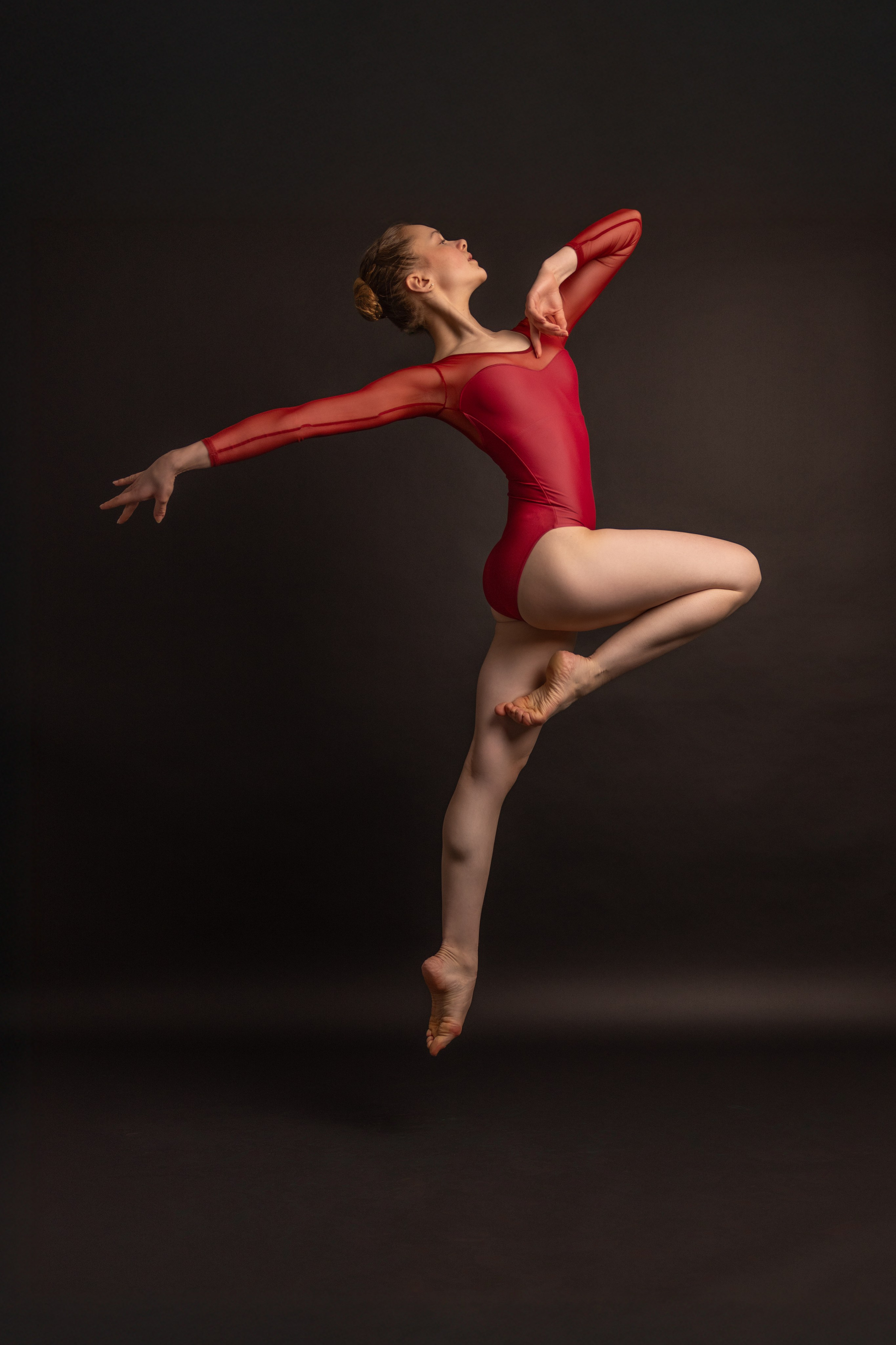 Professional dance photoshoot for audition