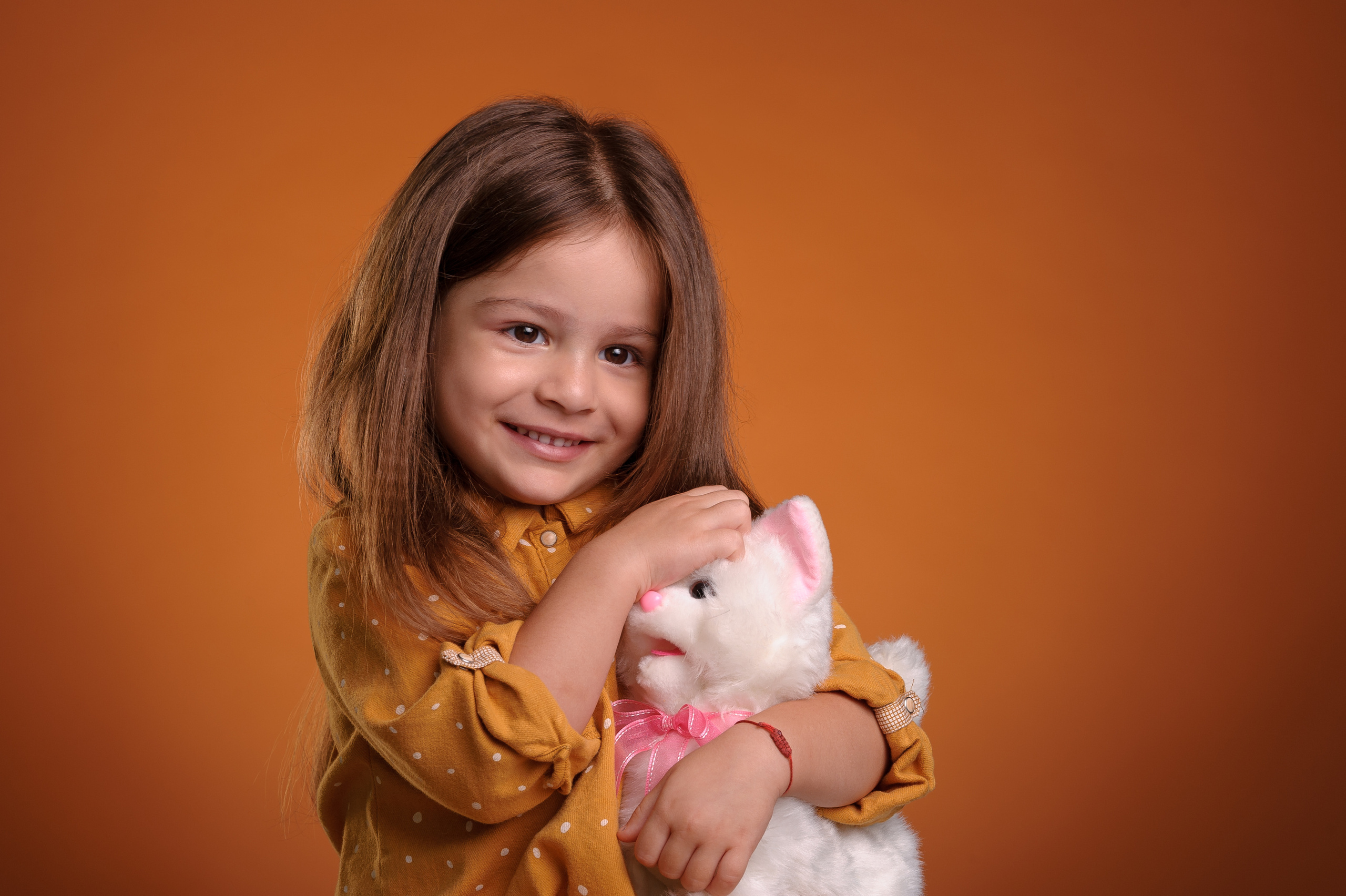 Студийный Портрет HeLeN с мишкой. Семейный фотограф в Кишинёве THOMAS SHTIFT