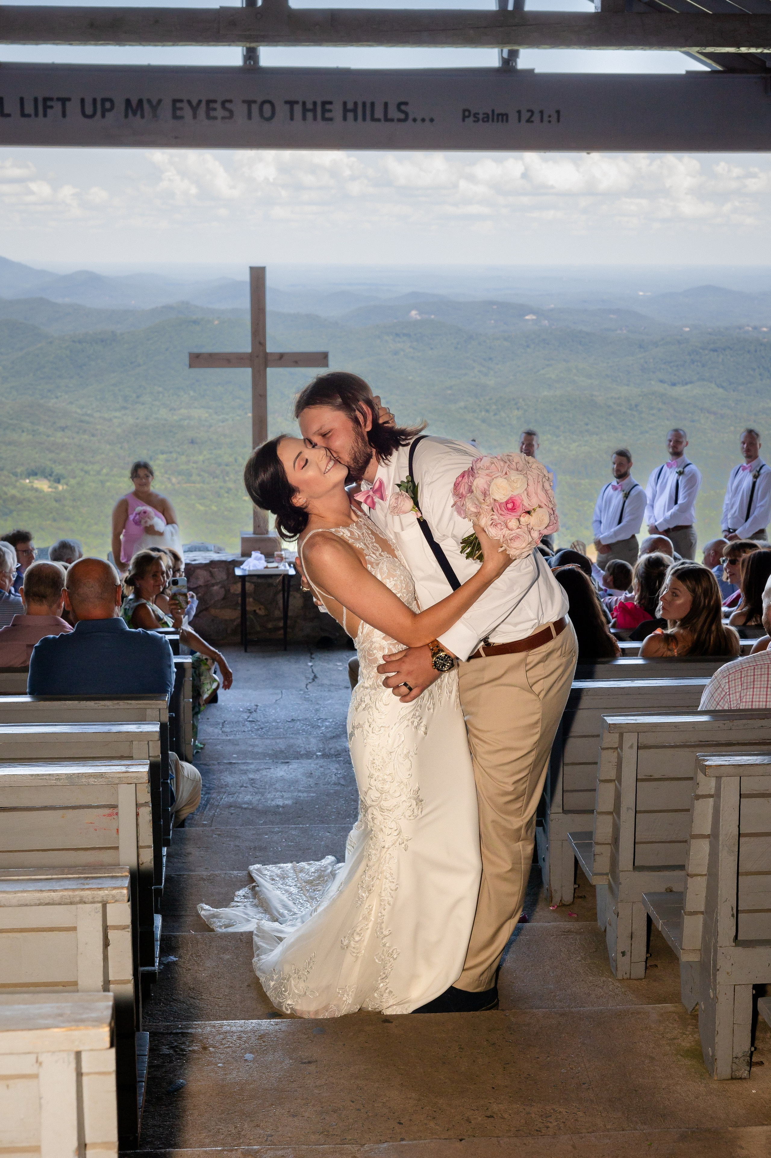 Jacob and Emma: A Wedding at Deerwoode Reserve, Brevard North Carolina. Wedding and portrait photography in Greenville SC