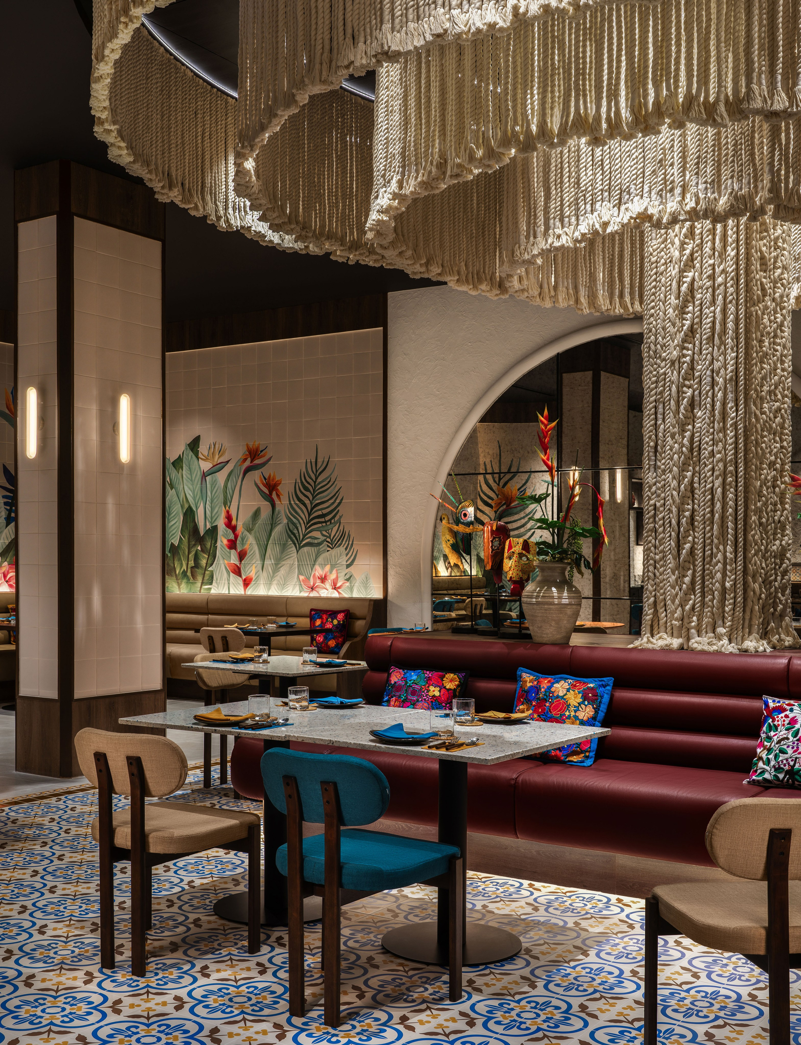Ресторан Macaria Bangkok. Interior photographer in Phuket | Perelude Interior