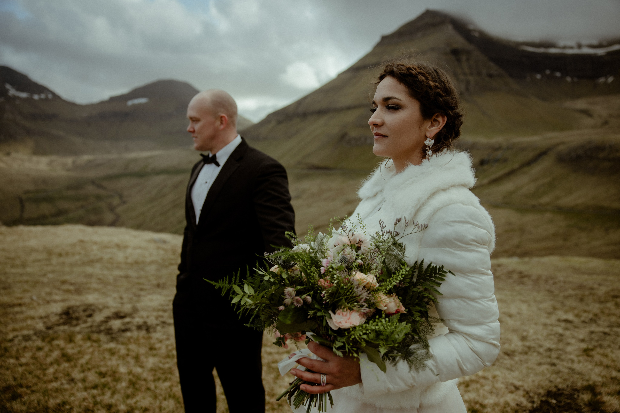 Faroe Islands elopement | Adventure wedding in Faroe Islands. Iceland elopement photographer & videographer