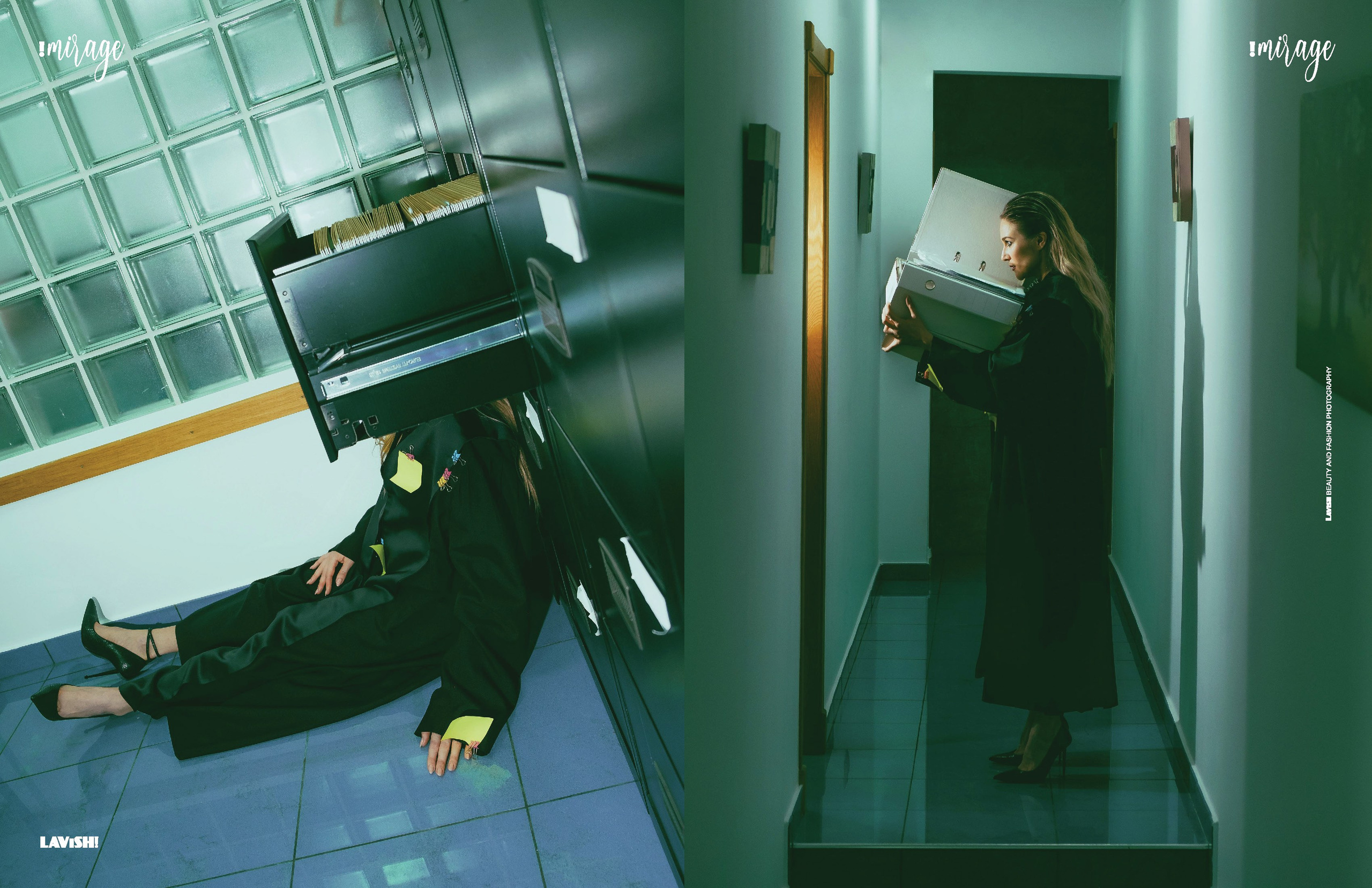 Креативная фотосессия адвоката в офисе в Аликанте, Торревьеха