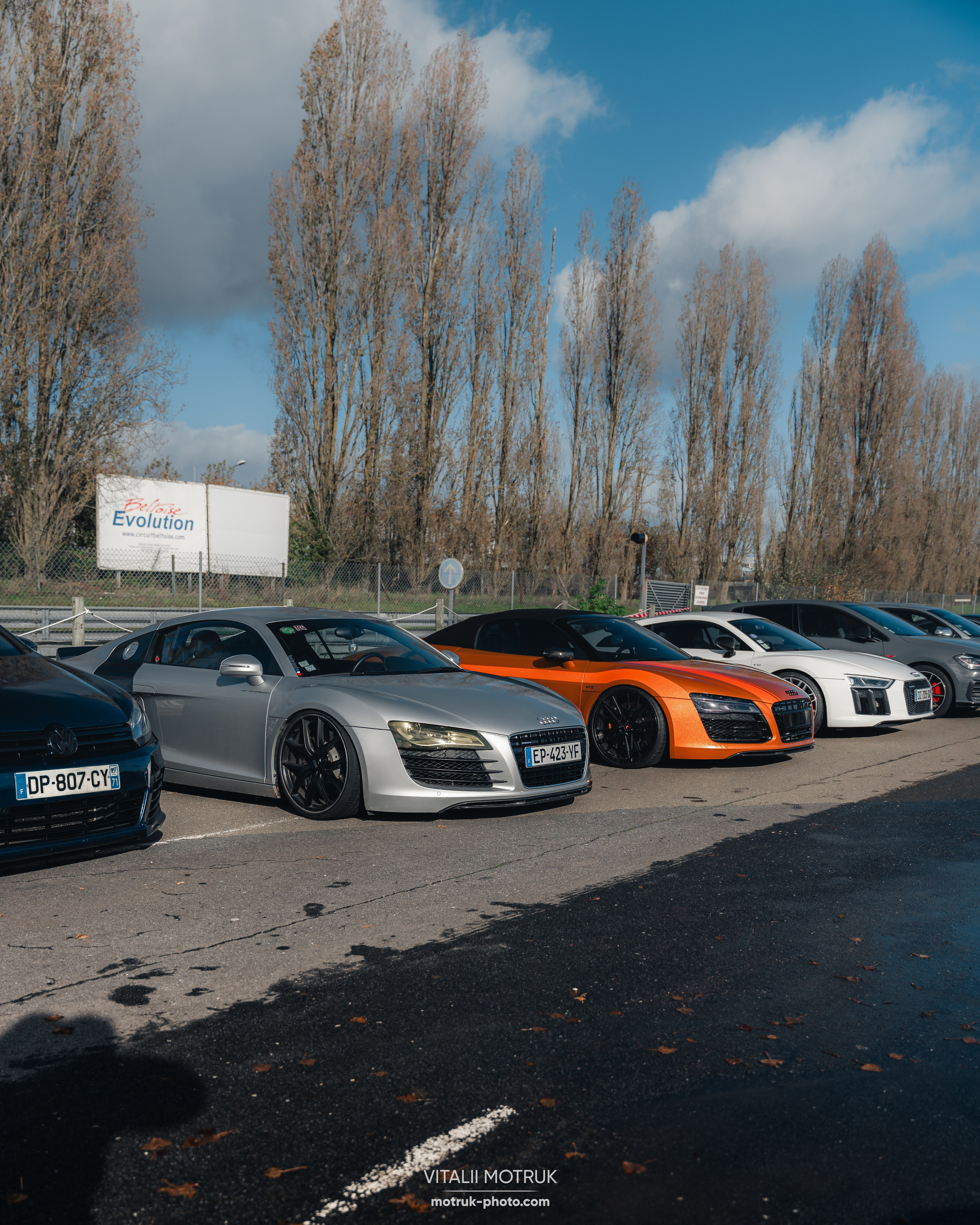 Track Day. Photographe de voitures à Paris — Vitalii Motruk