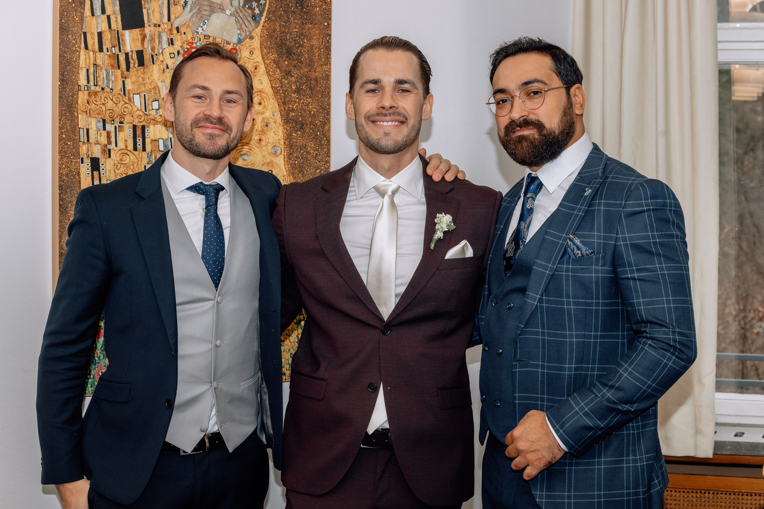 Familiäre Hochzeit in der Mandlstraße | Winterzauber in München. Hochzeitsfotograf München Taufe Familienfotograf Tanja Mauke