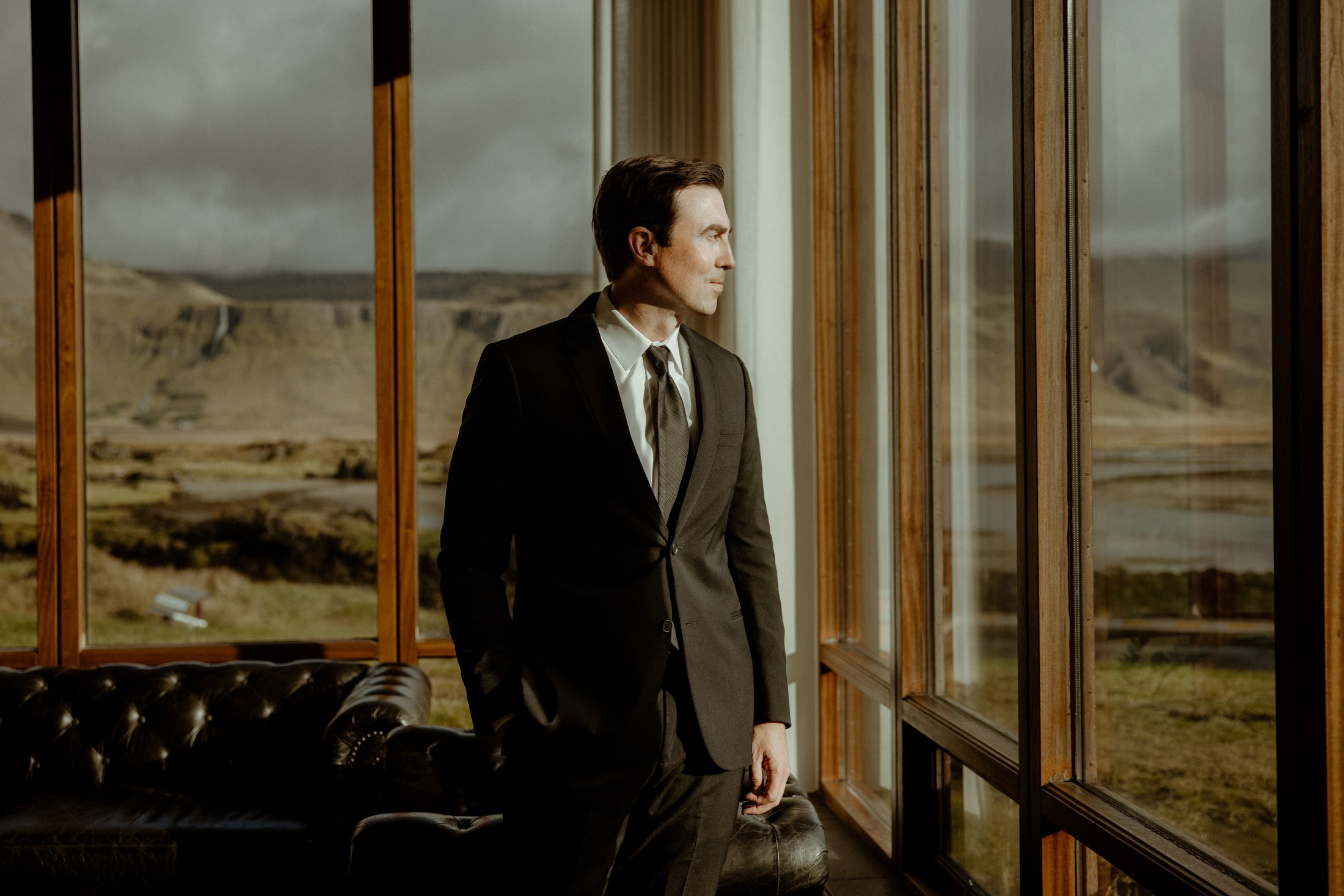 Iceland elopement at Budir Black Church | Snæfellsnes wedding by Iceland elopement photographer & videographer. Iceland elopement photographer & videographer