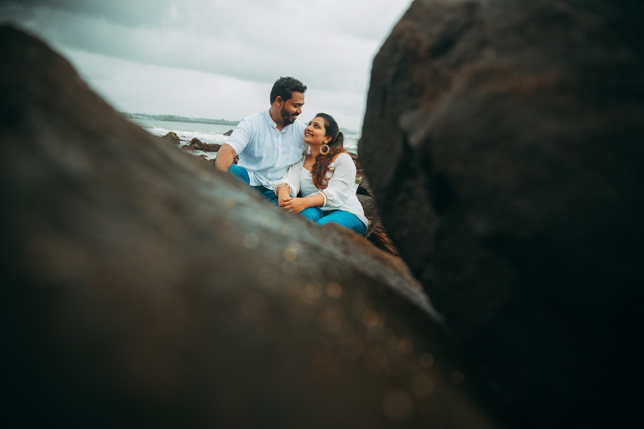 Pre wedding couple portraits at Galle, Sri Lanka