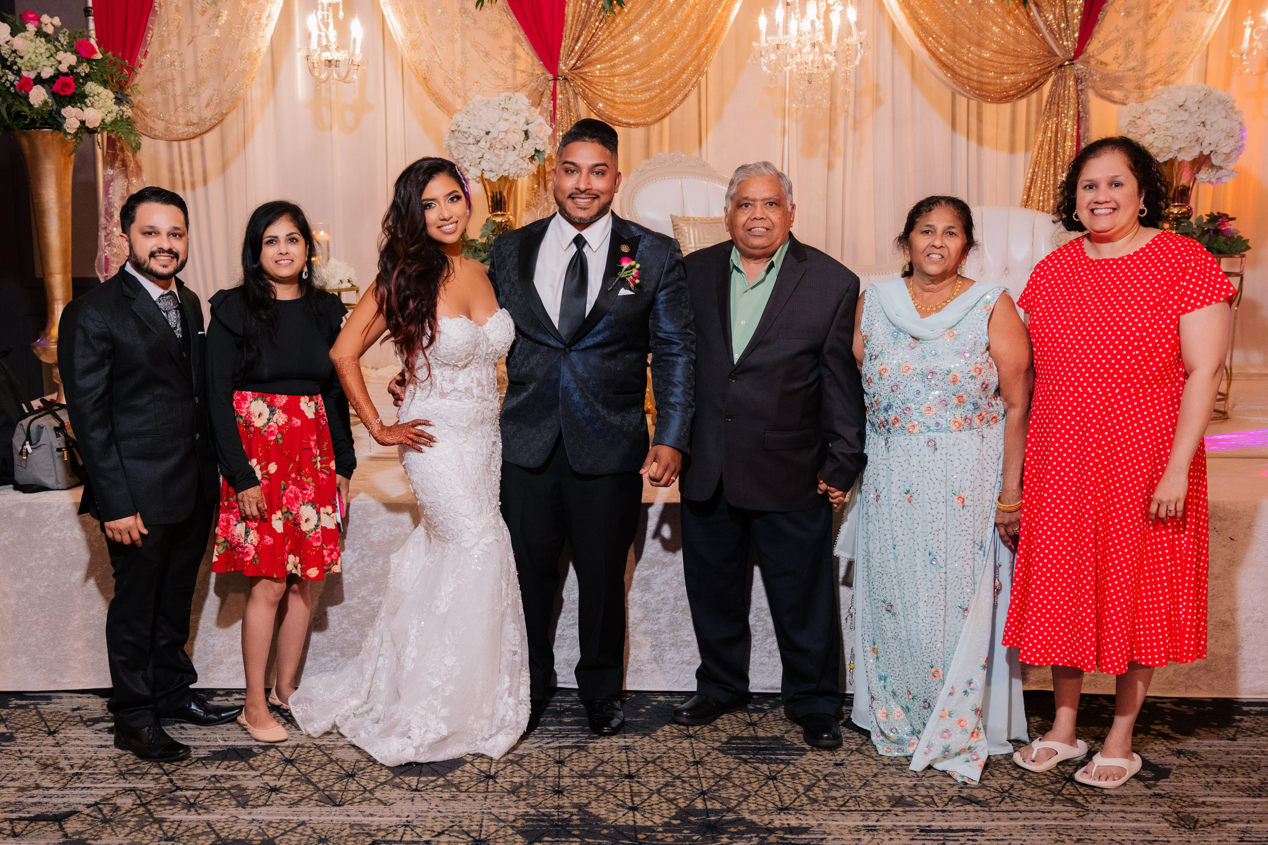 a group of people posing for a picture