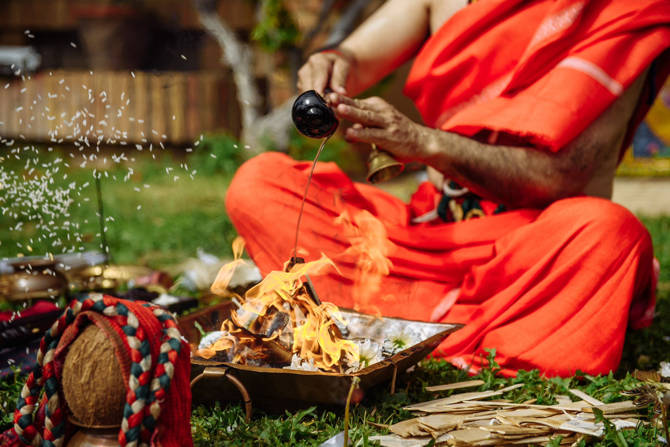 Elegancia Oriental. La Magia de una Boda India en La Gran Villa Rosa. Фотограф Екатерина Гасанова — фотосессии в Барселоне