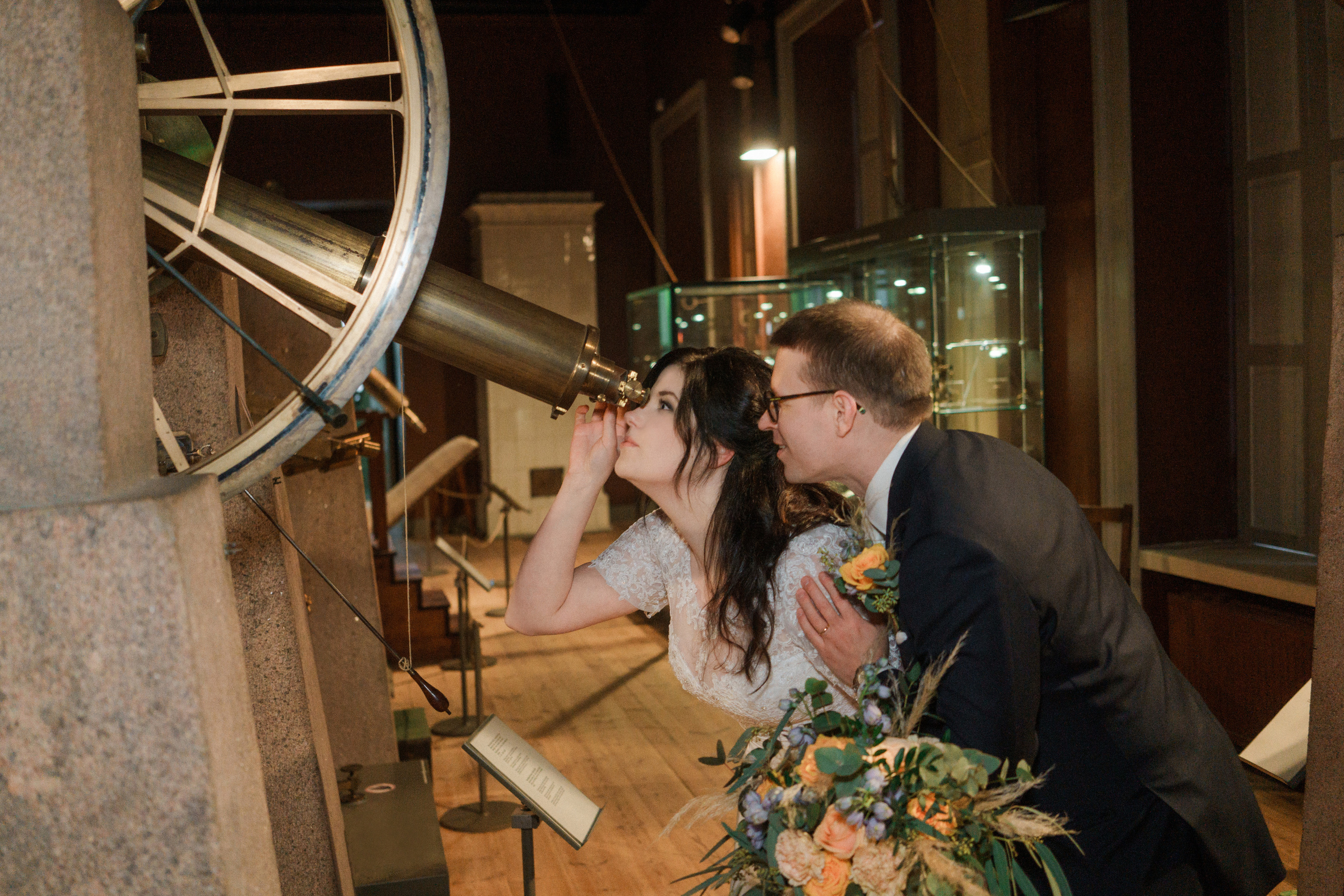 Salla&Risto, Hääportetit Helsingin observatorio, hääkuvaaja Helsinki
