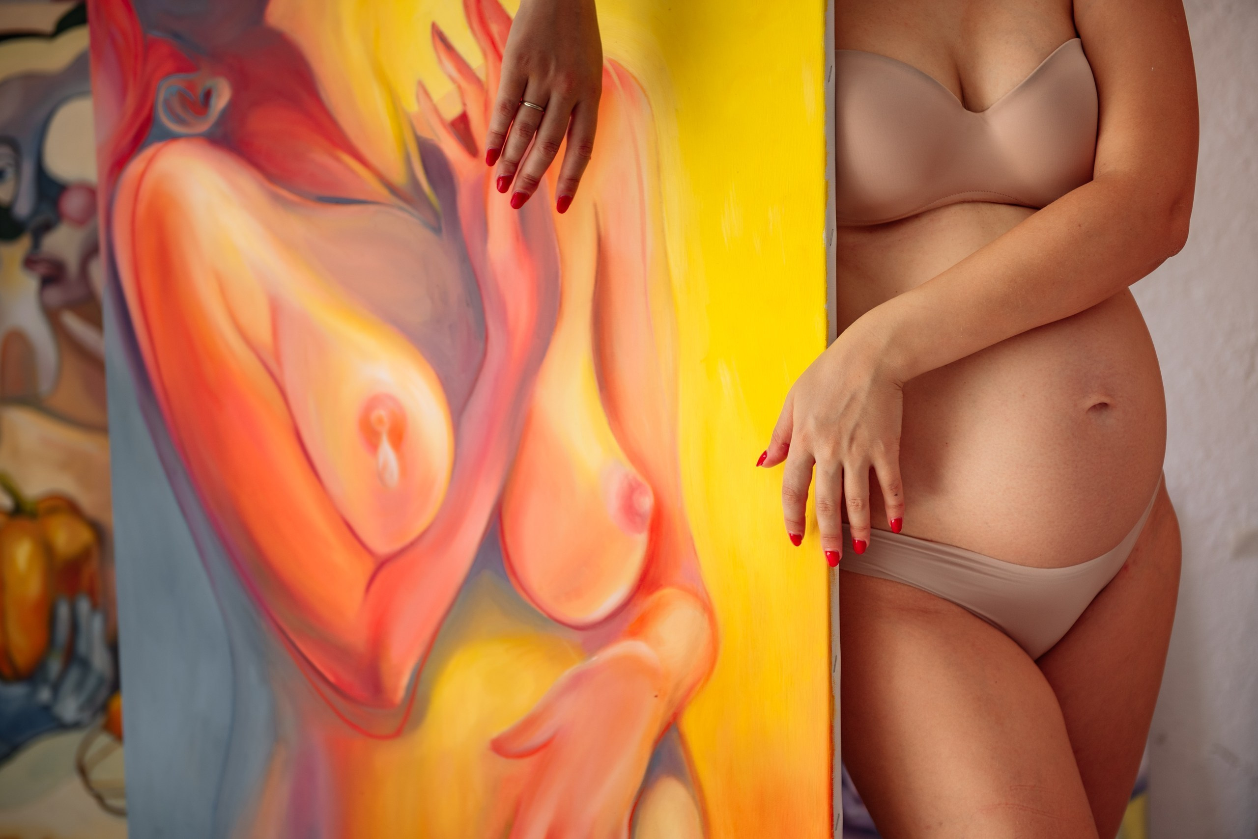 Pintora Alexandra. Фотограф Екатерина Гасанова — фотосессии в Барселоне