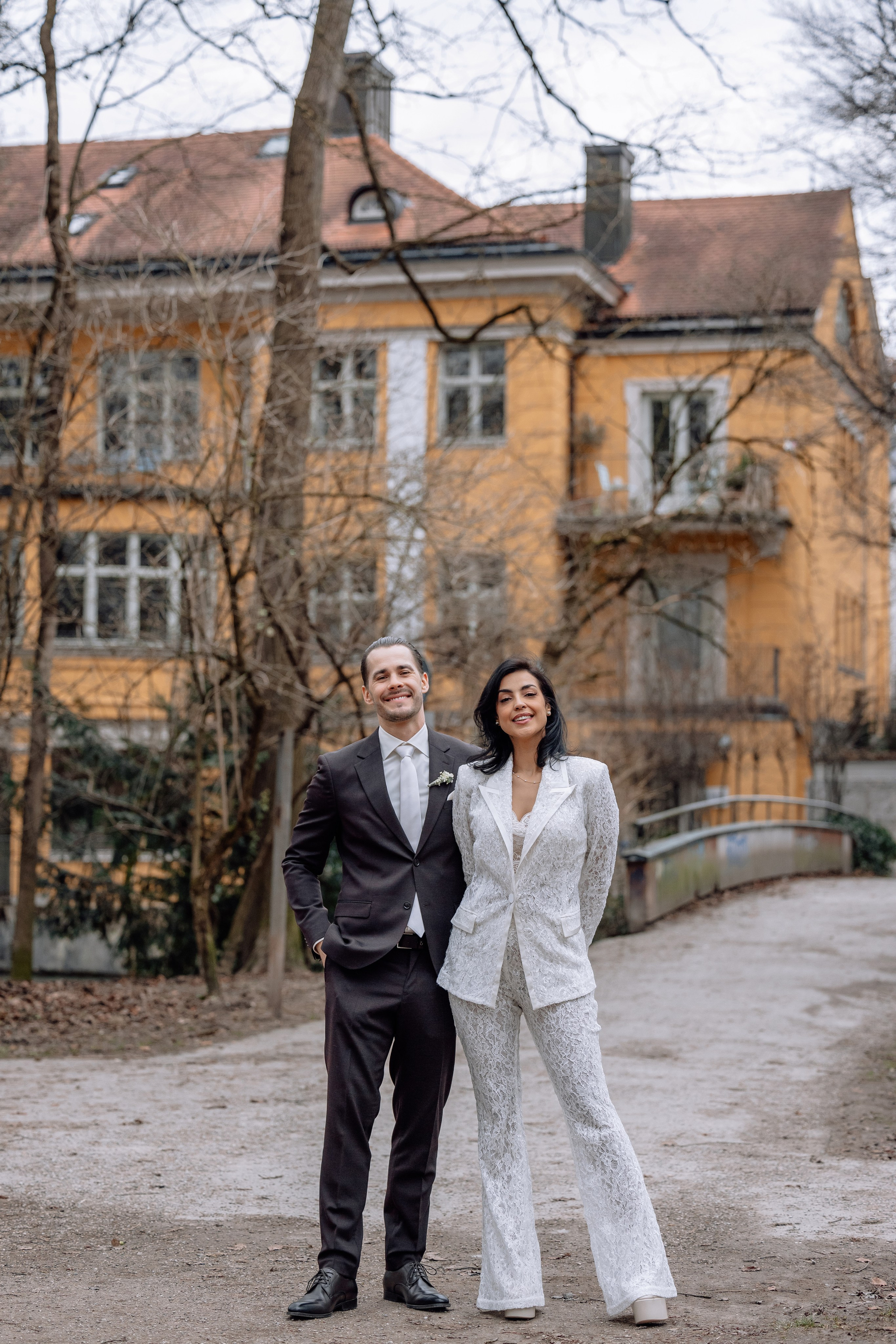 Familiäre Hochzeit in der Mandlstraße | Winterzauber in München. Hochzeitsfotograf München Taufe Familienfotograf Tanja Mauke