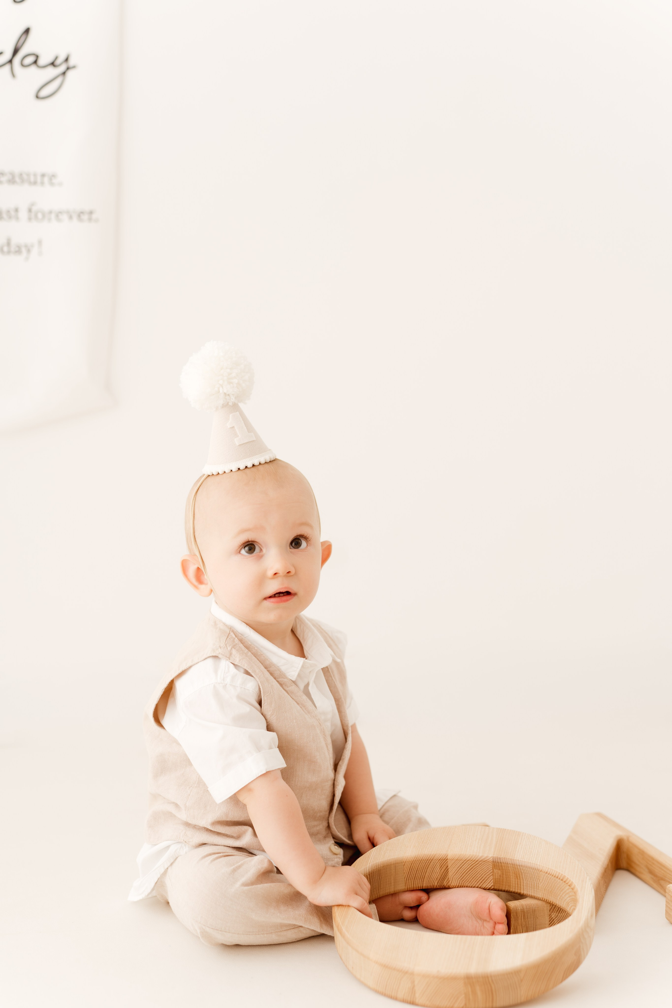 Sesja roczkowa Markusa. Fotograf Łódź - sesja ciążowa, noworodkowa, dziecięca. Studio w Łodzi