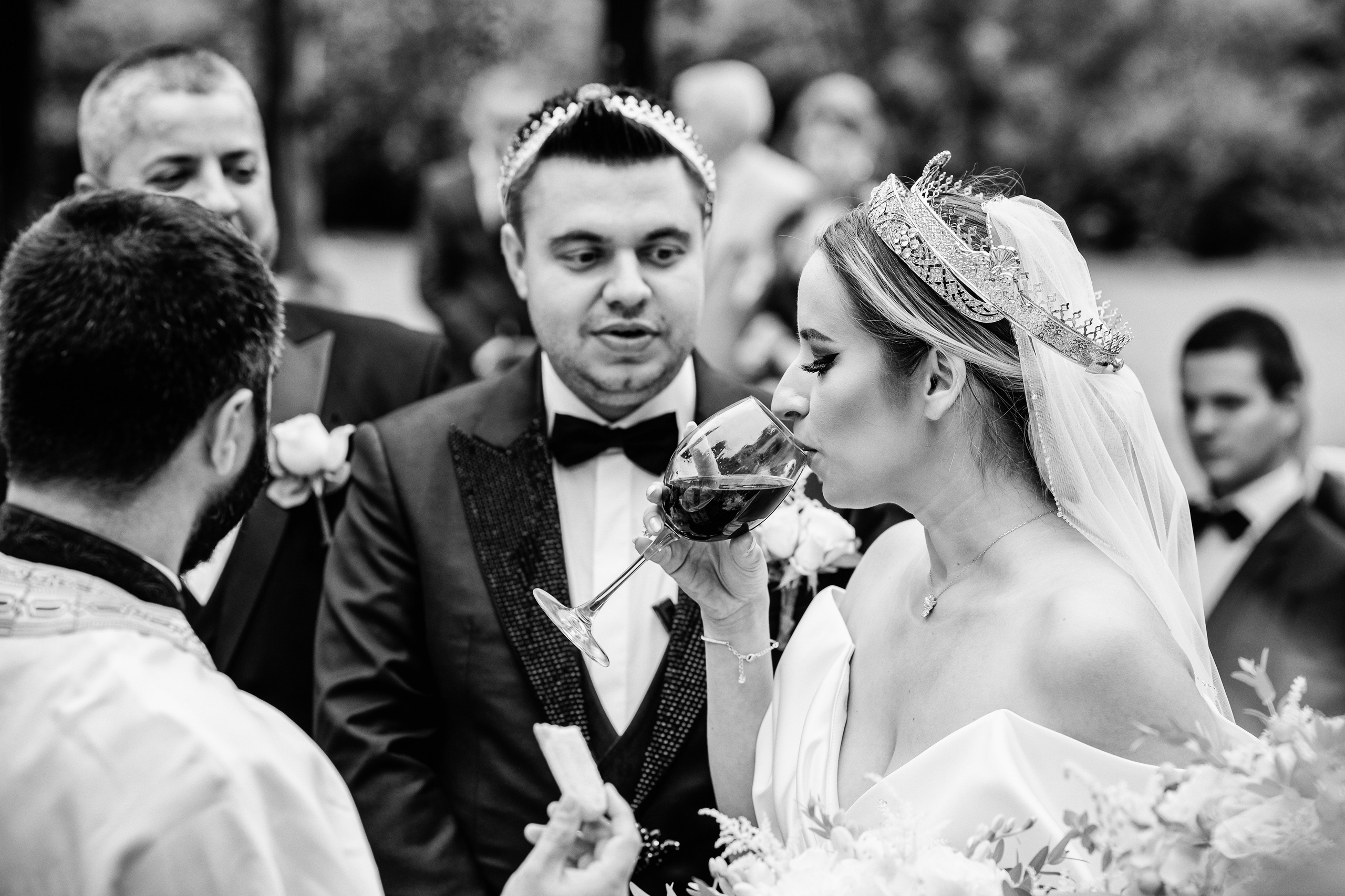 Wedding photography. Acasă