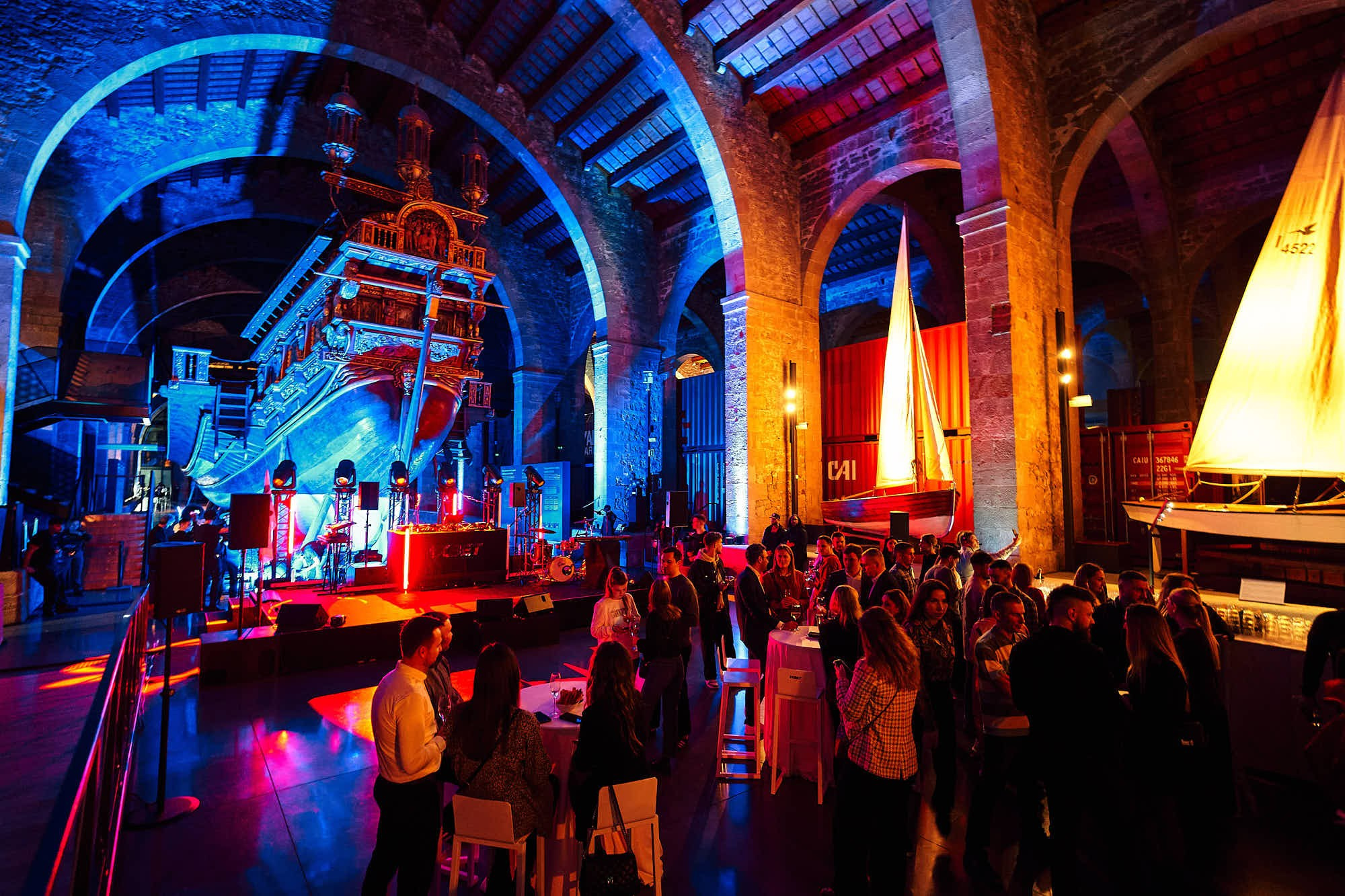 1xBET Afterparty | Vídeo y Fotografía Premium en el Museu Marítim de Barcelona