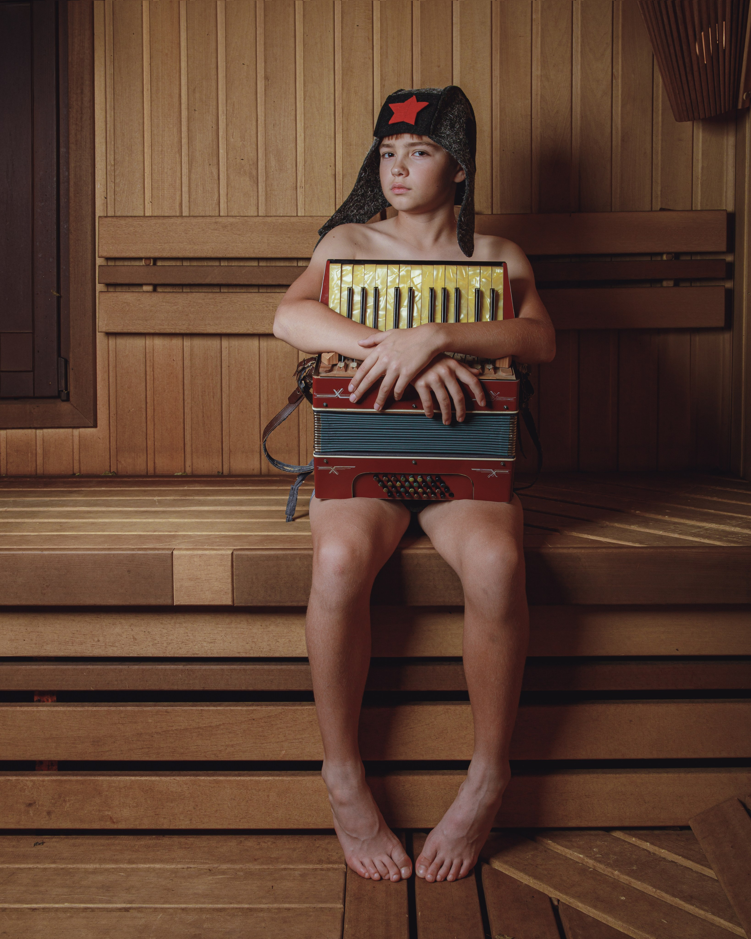 Echo of the Accordion. Fine Art Photography by Ksenia Mirnaya