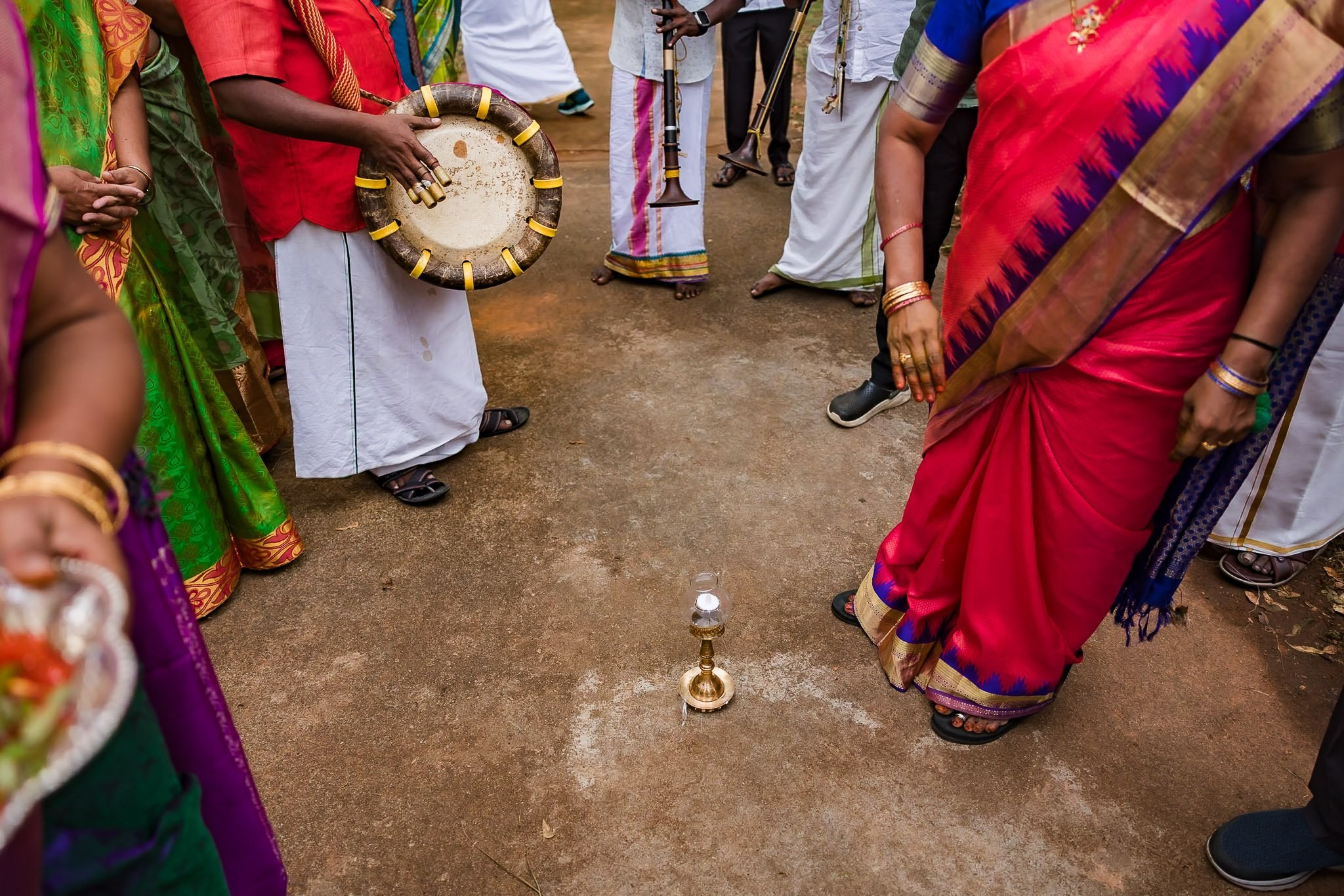 Explore the vibrant fusion of Punjabi and Chettinad cultures in this stunning destination wedding at Eagleton The Golf Resort, Bangalore. Ph