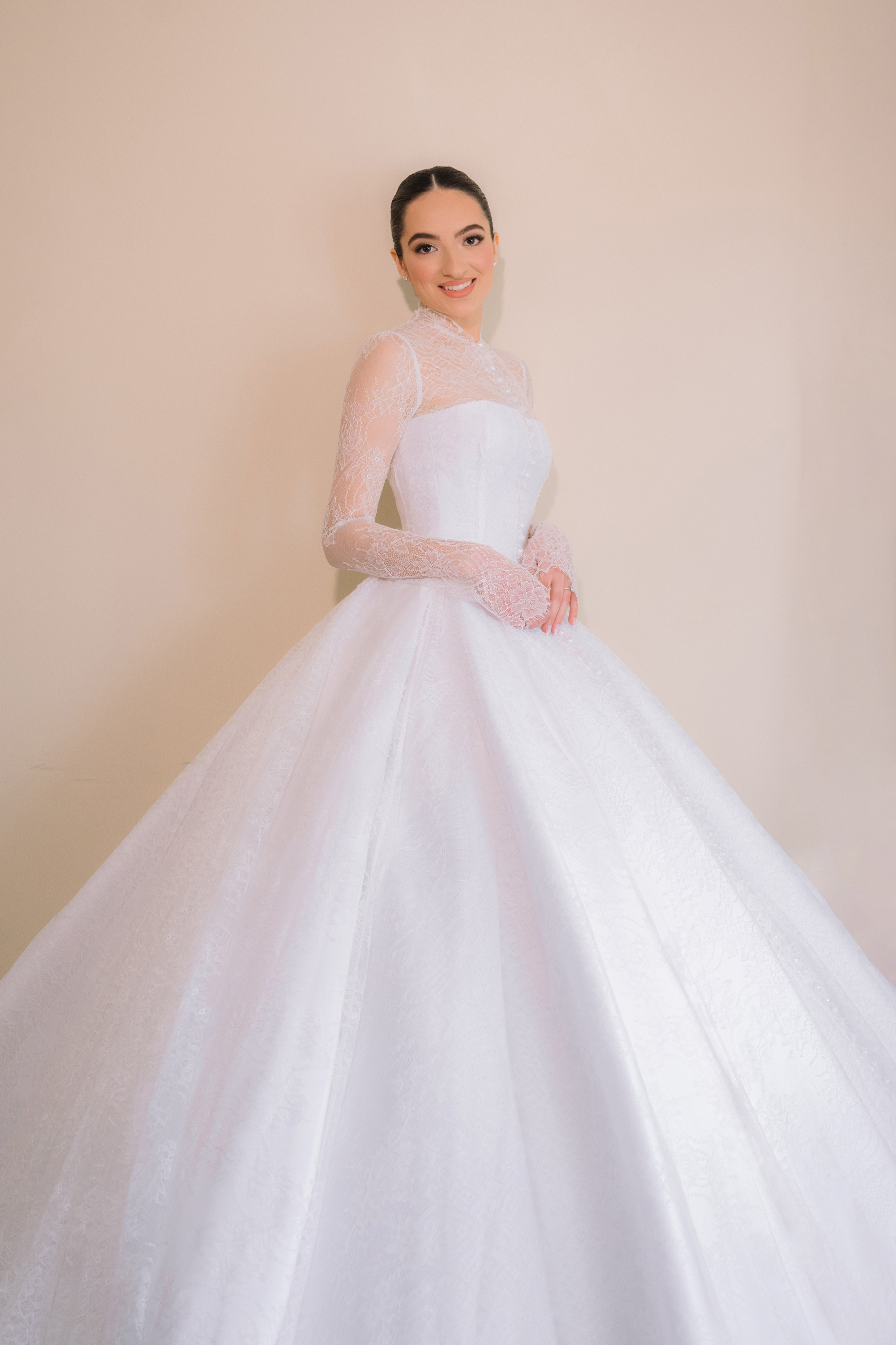 a woman in a white wedding dress