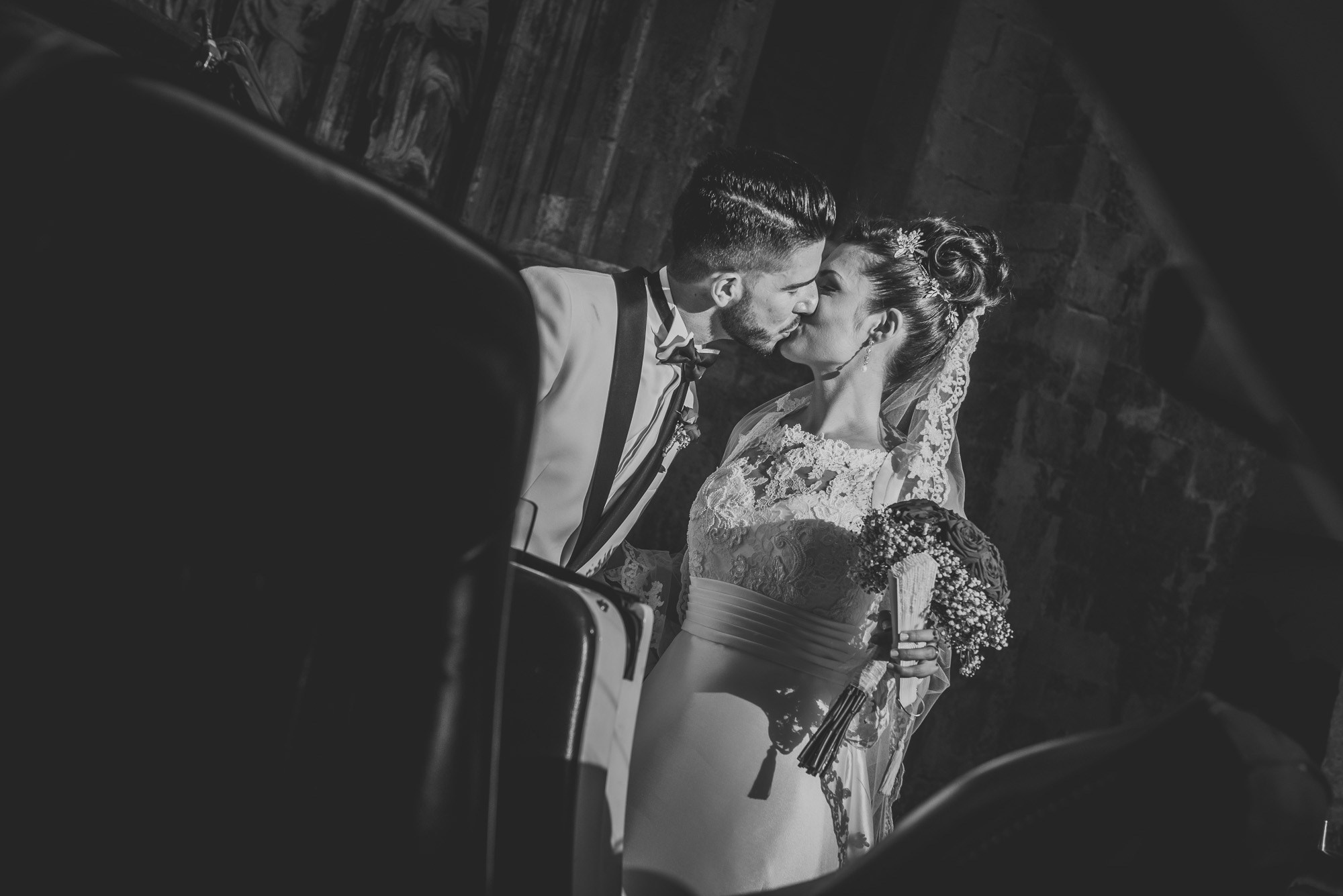 Boda de Héctor y Sheila · Templo del Salvador, Requena · Javier Poveda