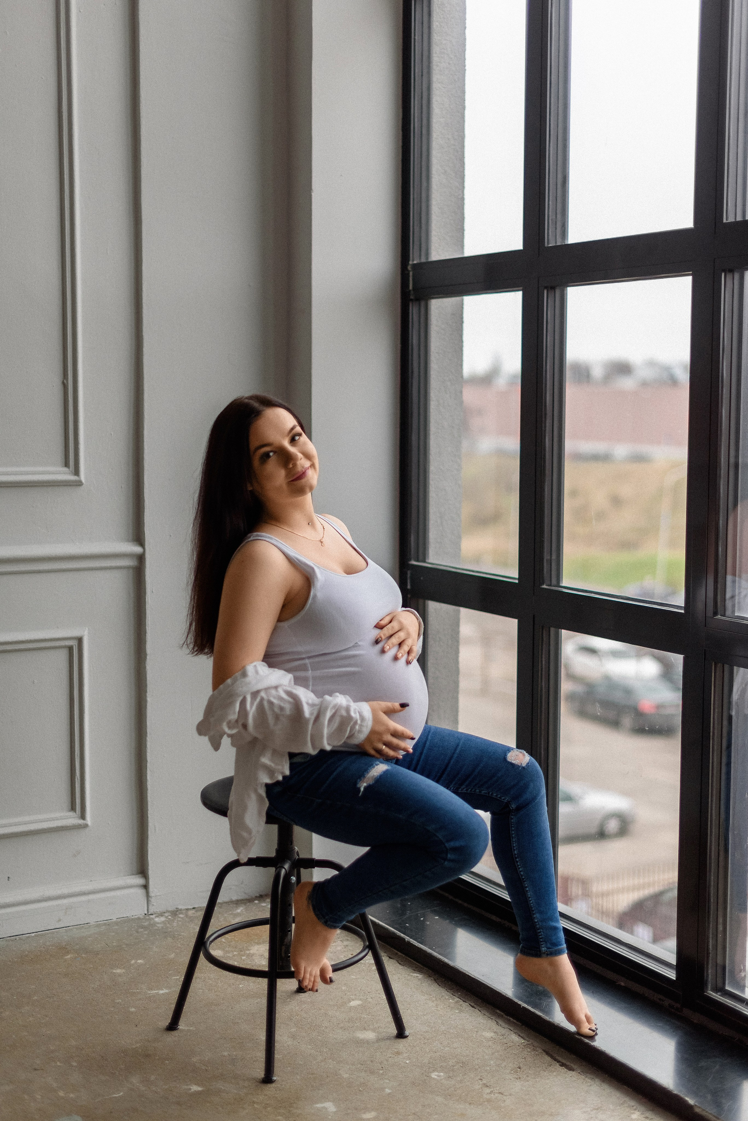 Ожидание. Евгения и Влад. Семейный фотограф и фотограф новорожденных в Вильнюсе Ирина Беленкевич