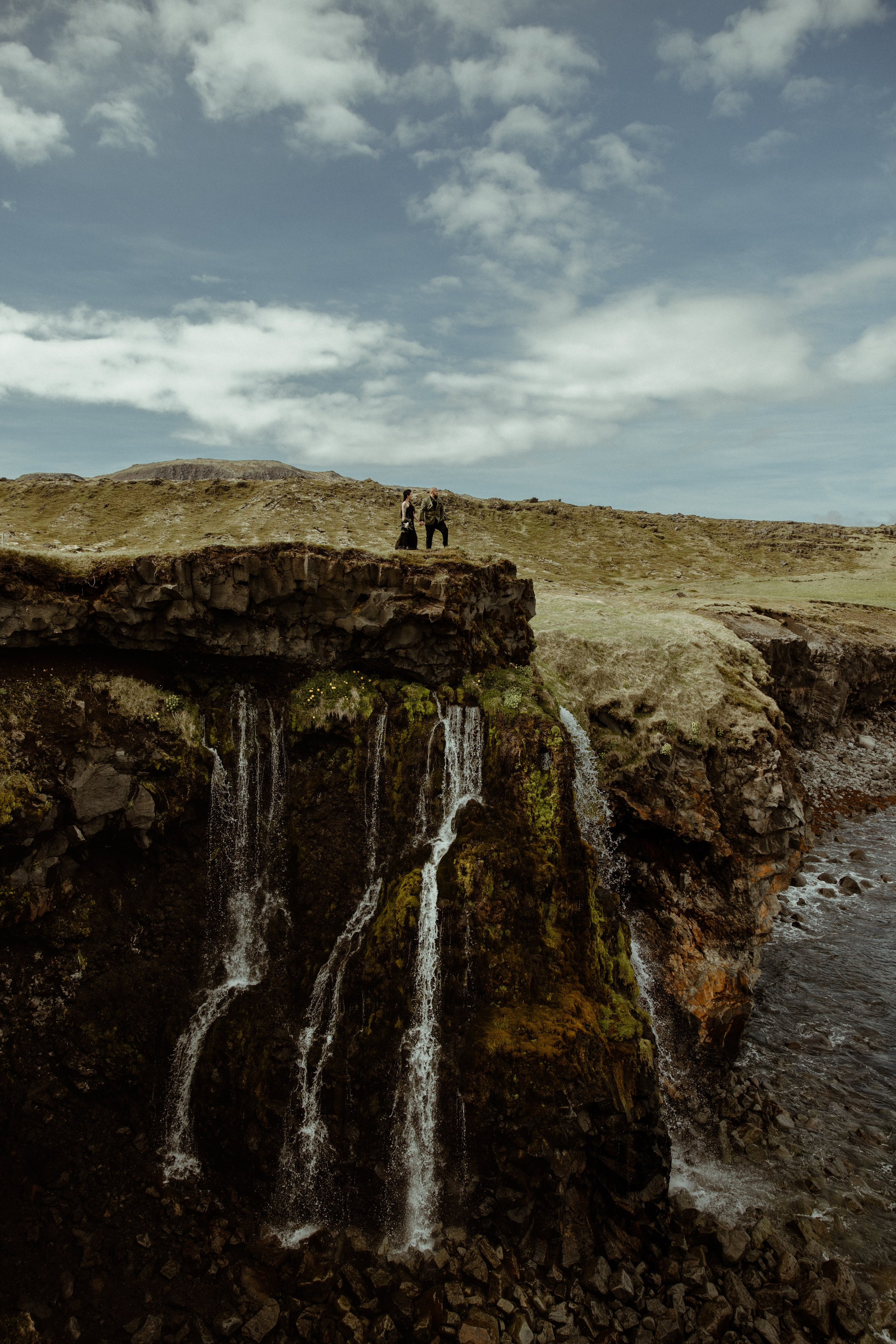 Viking inspired secret elopement in Iceland — wedding in Budir. Iceland elopement photographer & videographer