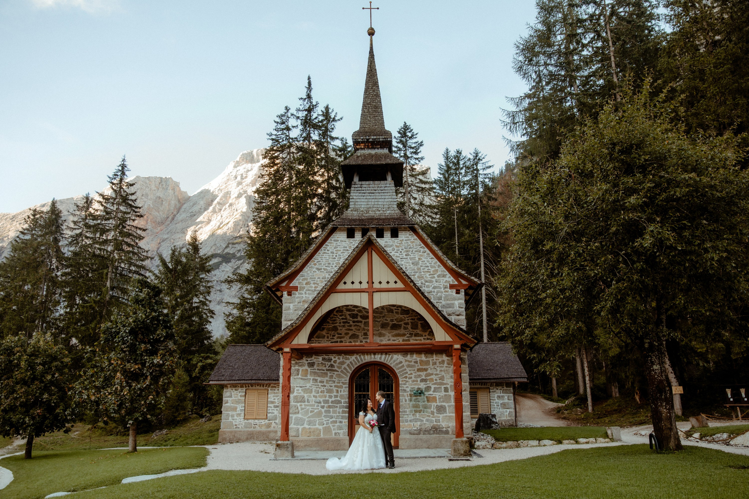 Secret Dolomites elopement at Lago di Braies & Cadini di Misurina | Best place to elope in Italy. Iceland elopement photographer & videographer