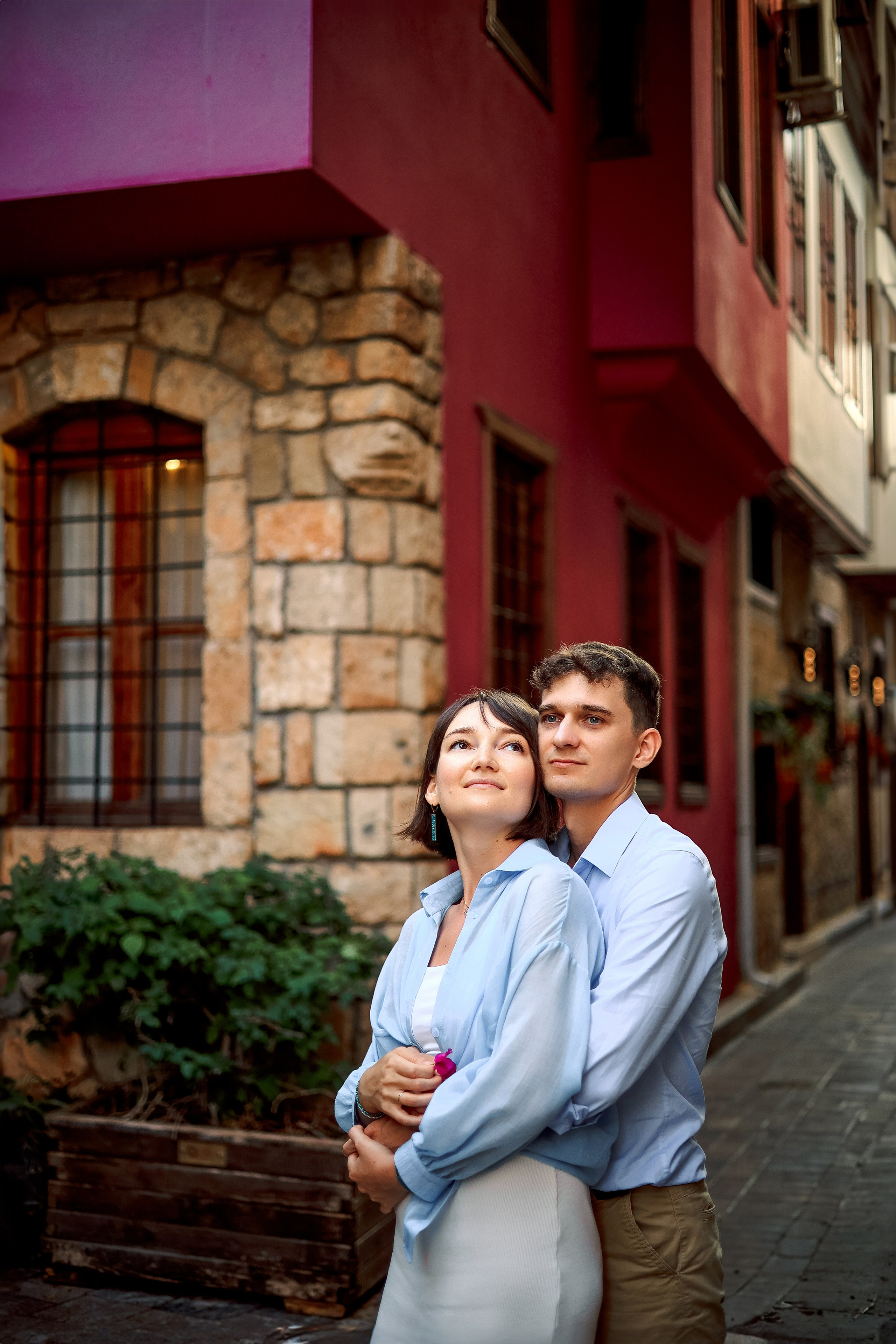 Photoshooting in old town of Antalya. Photographer in Turkey, Antalya, Kemer, Belek, Side, Kas, Fethiye