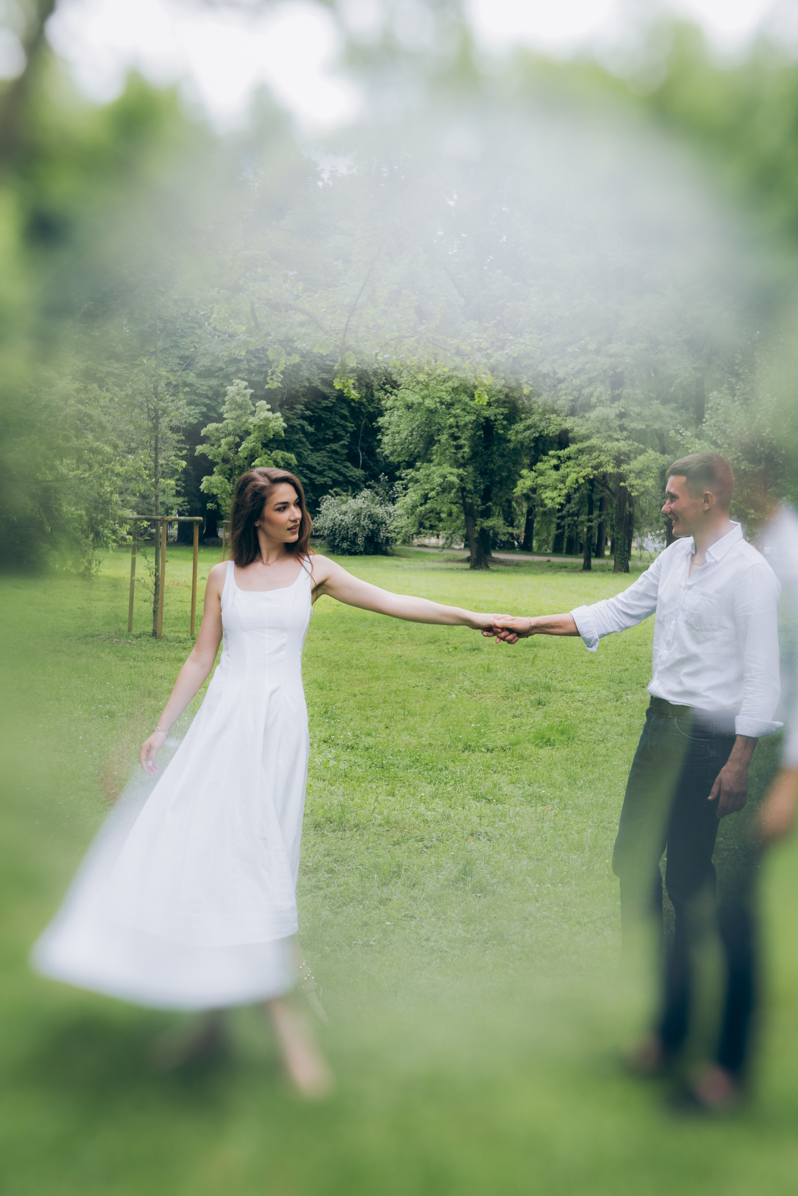 Romantic morning in park in Milan. Anastasiia Buchinskaia Fotografa Milano