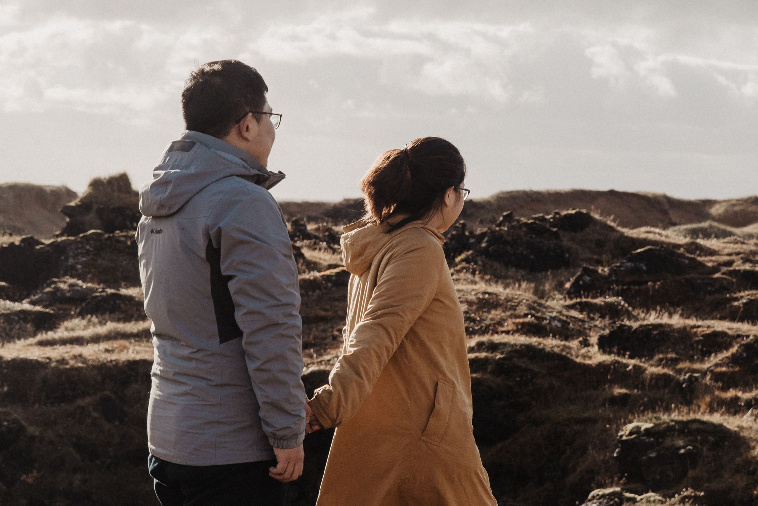 Engagement photoshoot in Iceland. Iceland elopement photographer & videographer