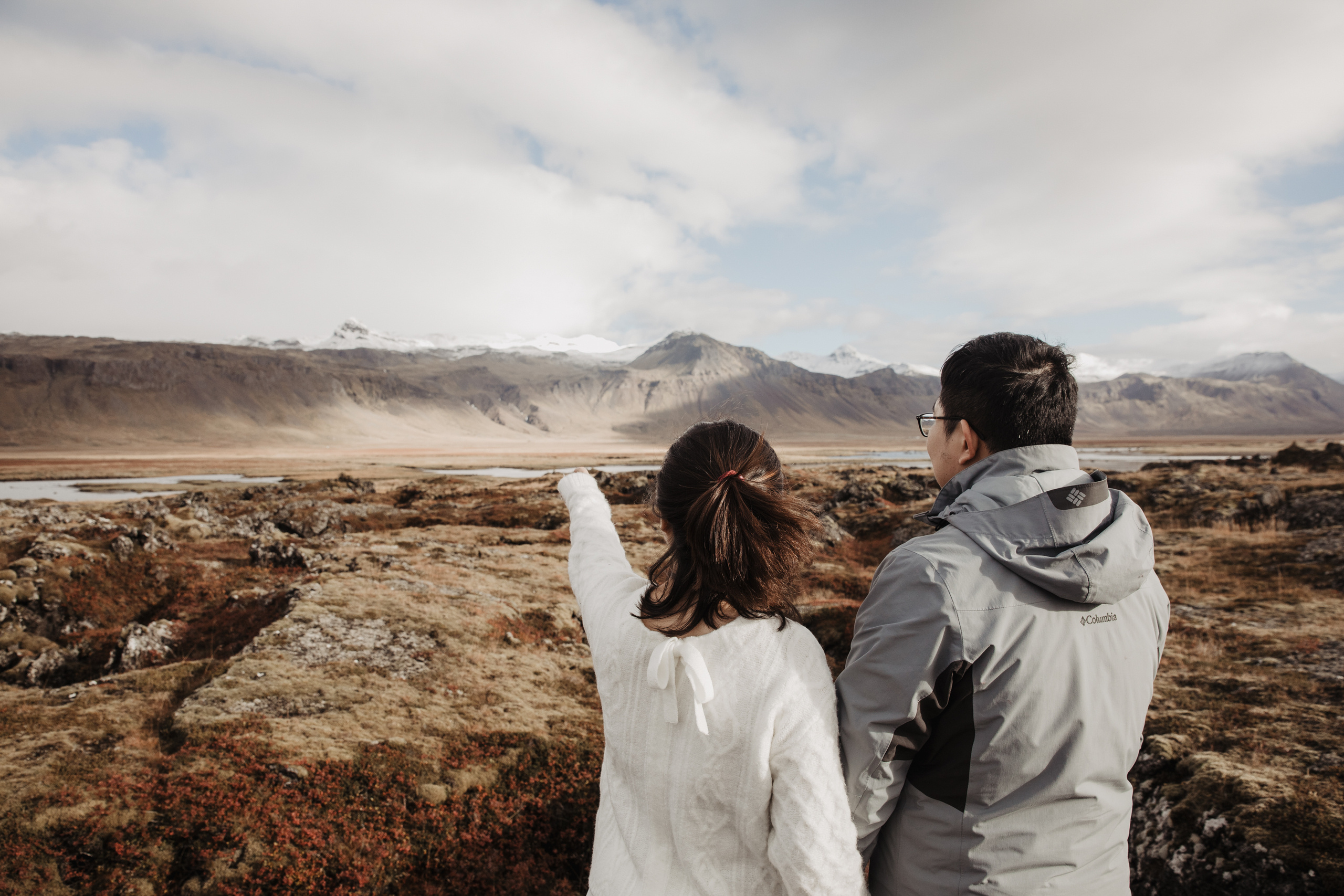Engagement photoshoot in Iceland. Iceland elopement photographer & videographer