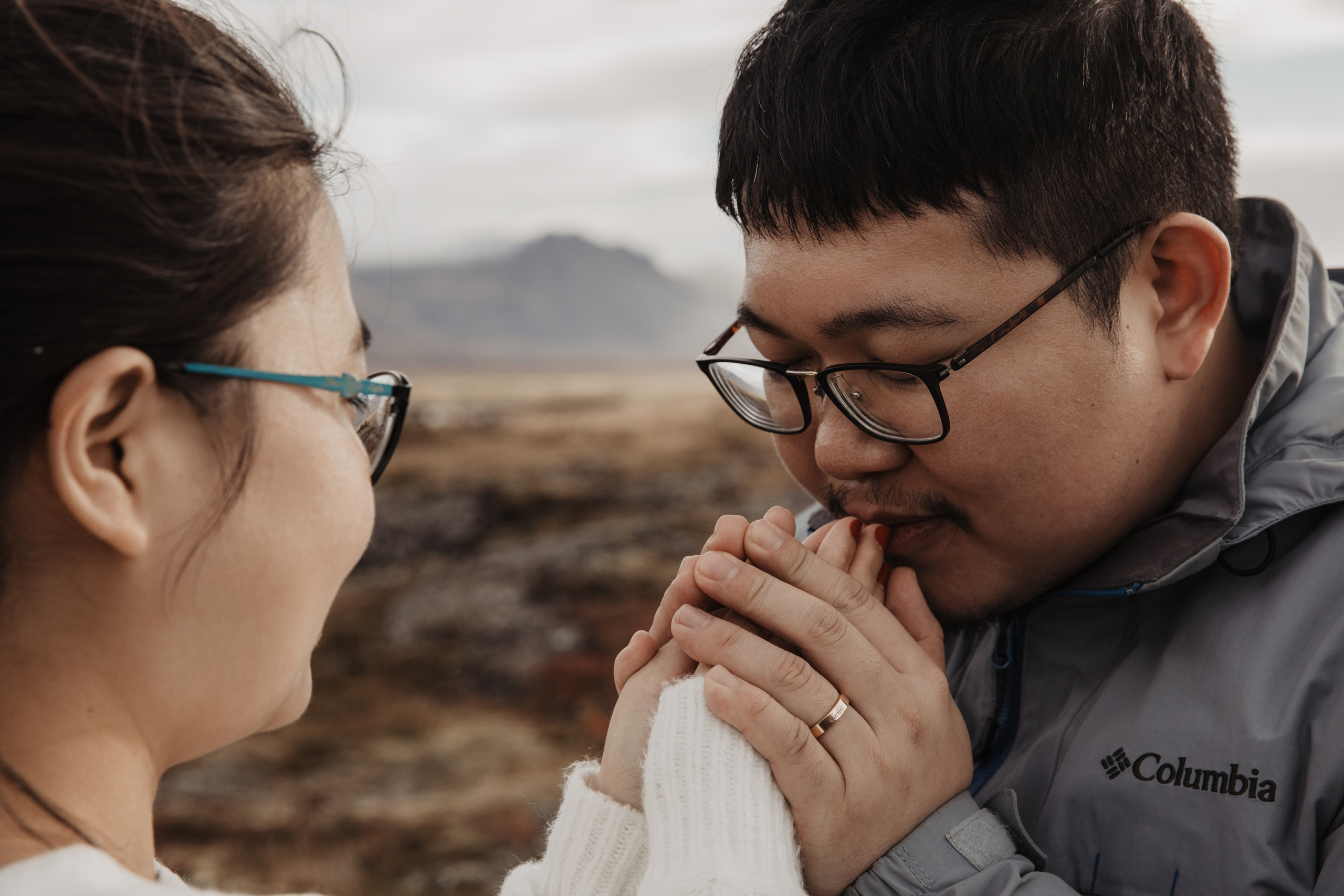 Engagement photoshoot in Iceland. Iceland elopement photographer & videographer