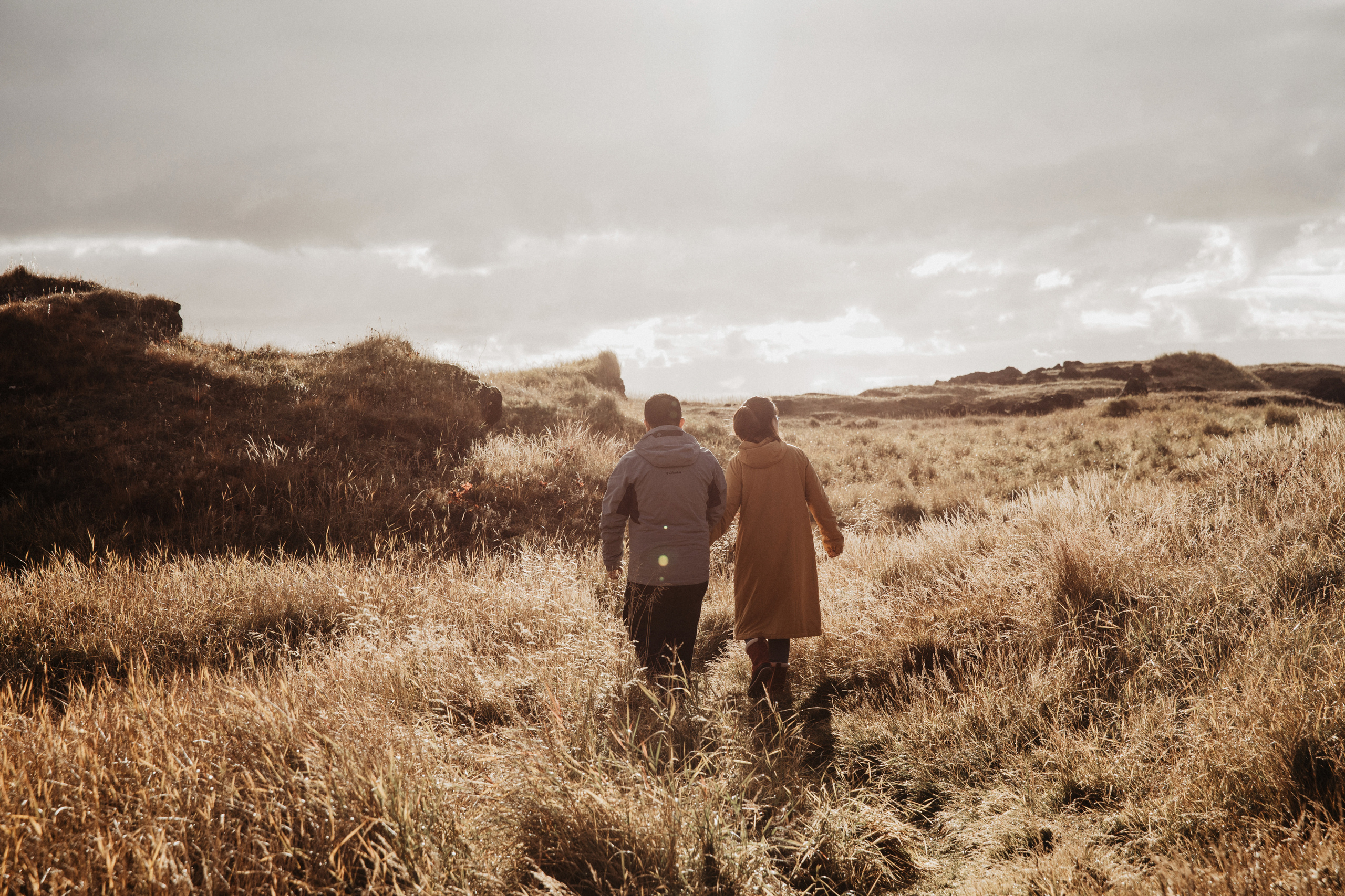 Engagement photoshoot in Iceland. Iceland elopement photographer & videographer