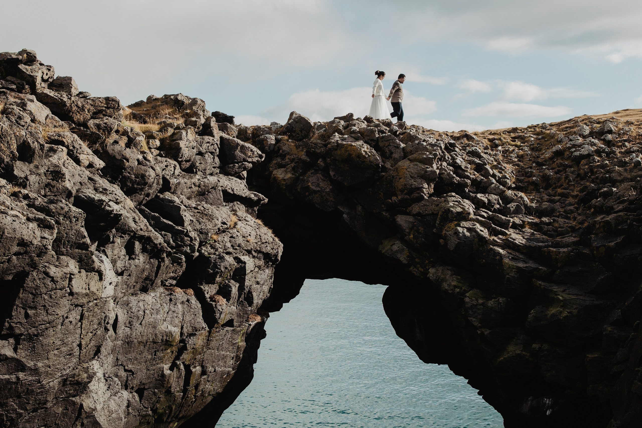 Engagement photoshoot in Iceland. Iceland elopement photographer & videographer