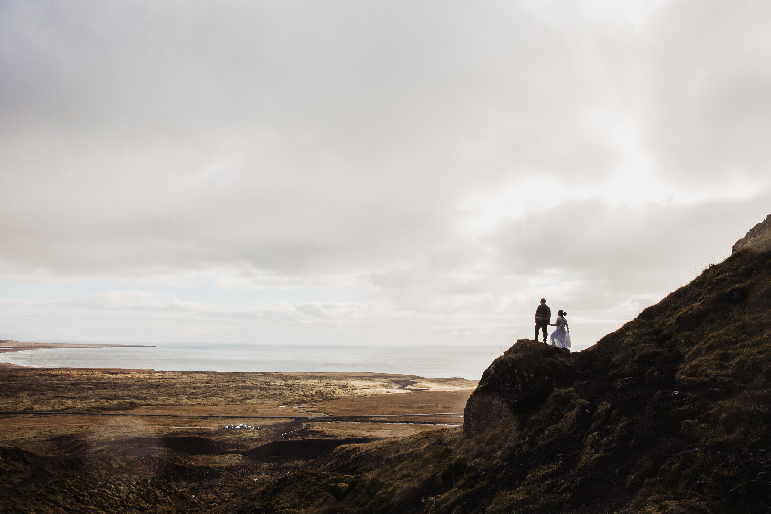 Engagement photoshoot in Iceland. Iceland elopement photographer & videographer