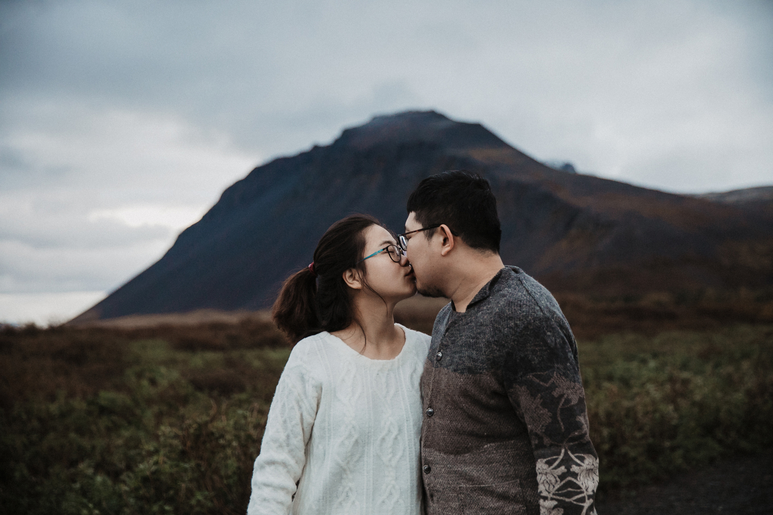 Engagement photoshoot in Iceland. Iceland elopement photographer & videographer