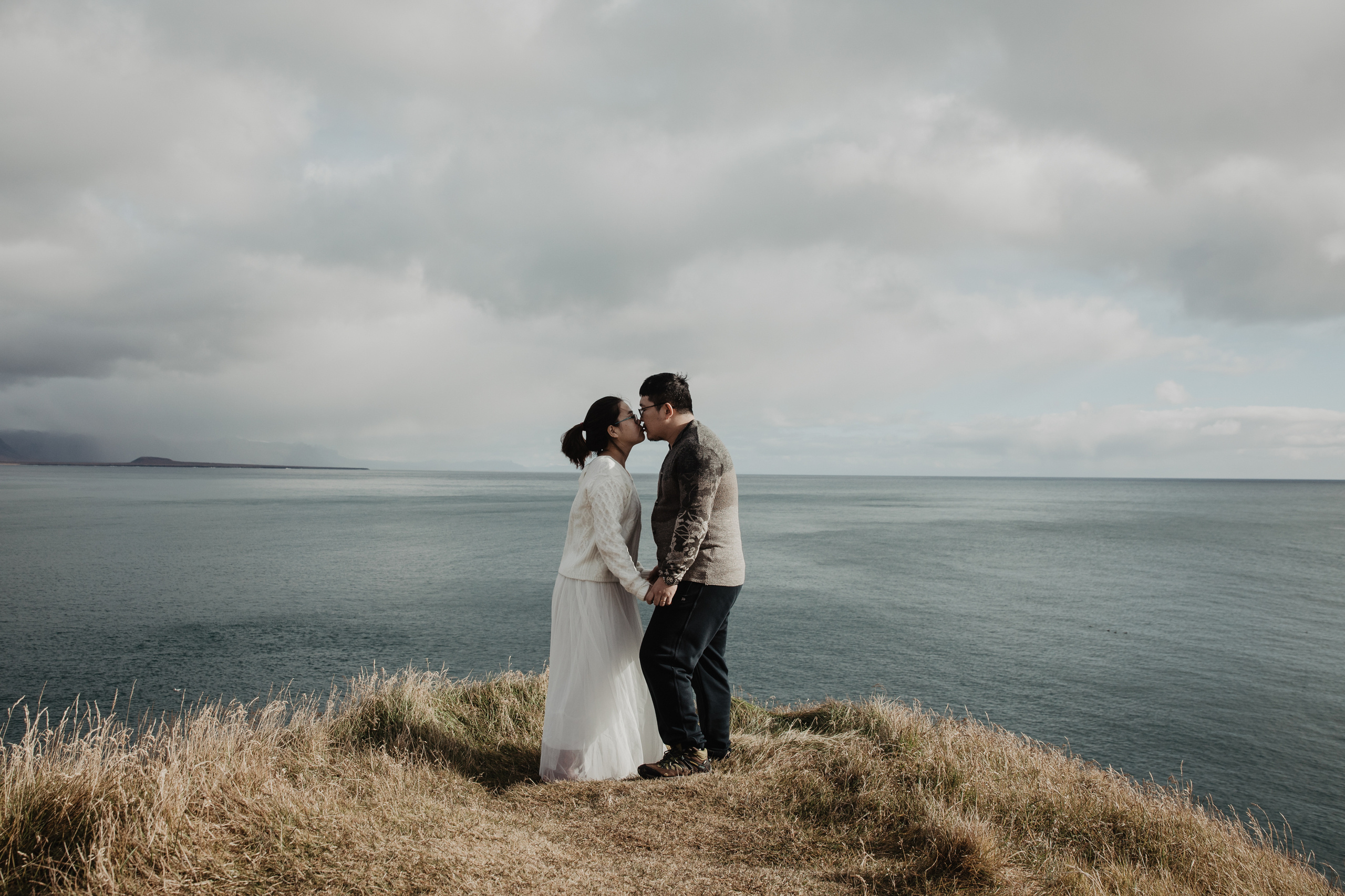 Engagement photoshoot in Iceland. Iceland elopement photographer & videographer