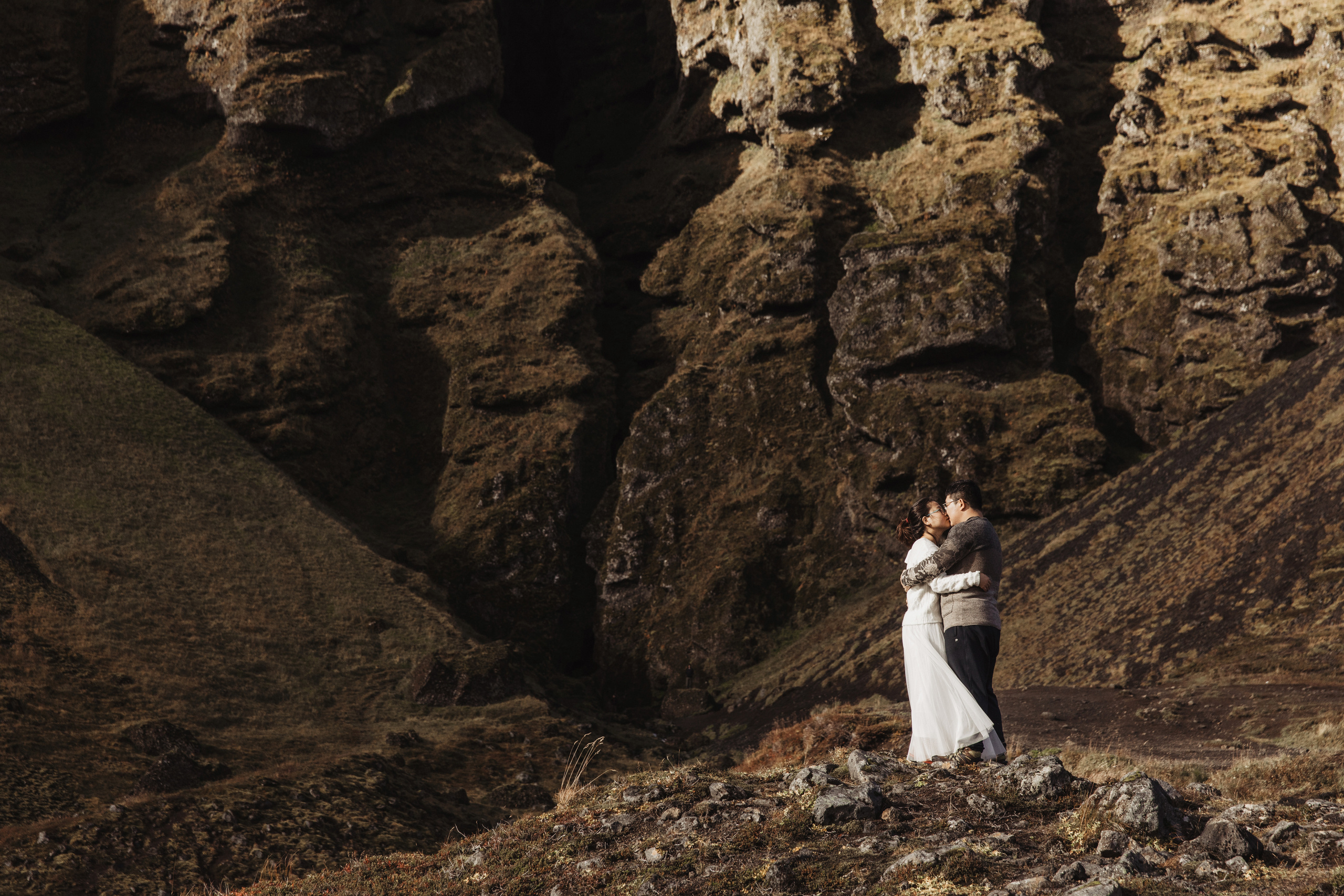 Engagement photoshoot in Iceland. Iceland elopement photographer & videographer