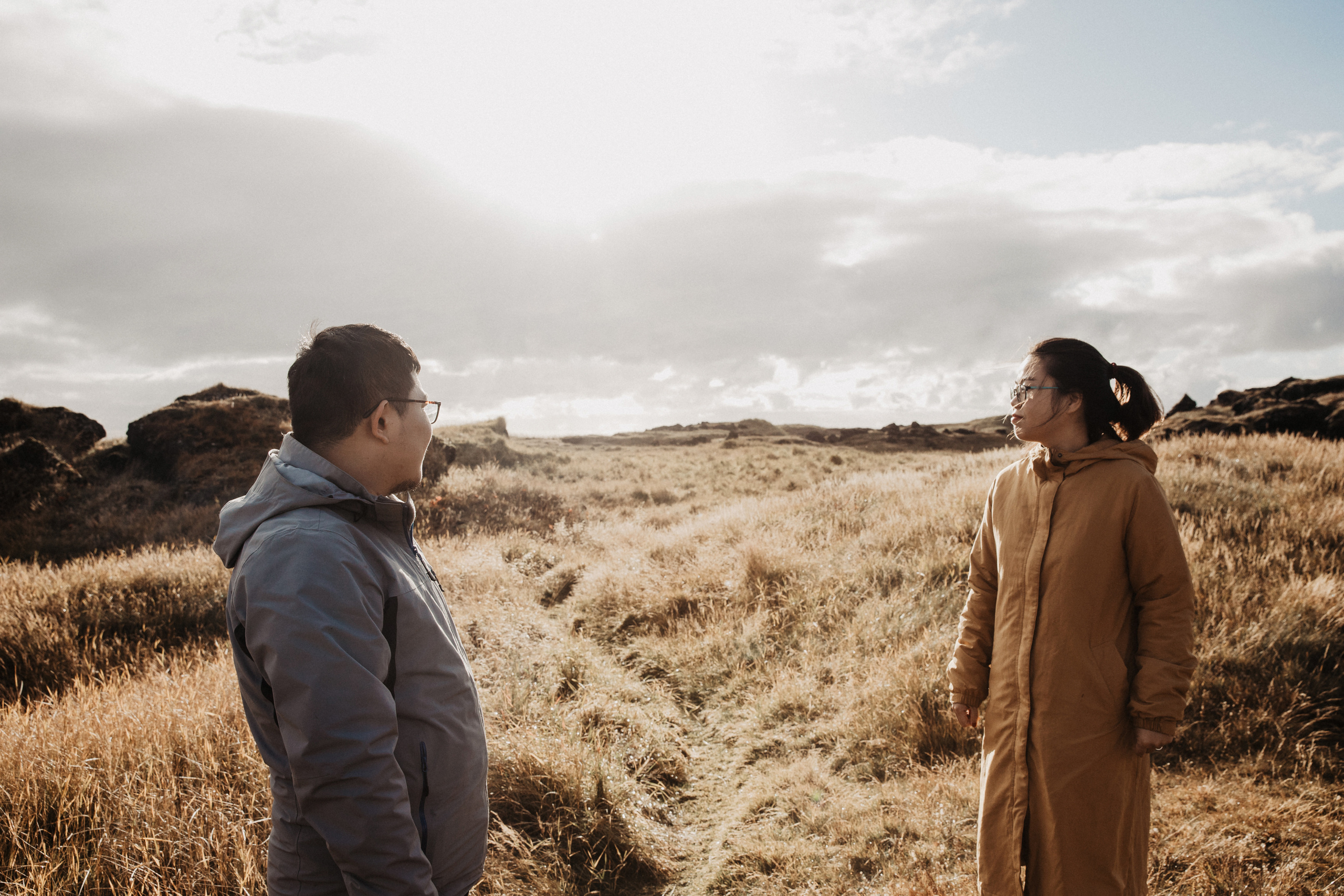 Engagement photoshoot in Iceland. Iceland elopement photographer & videographer