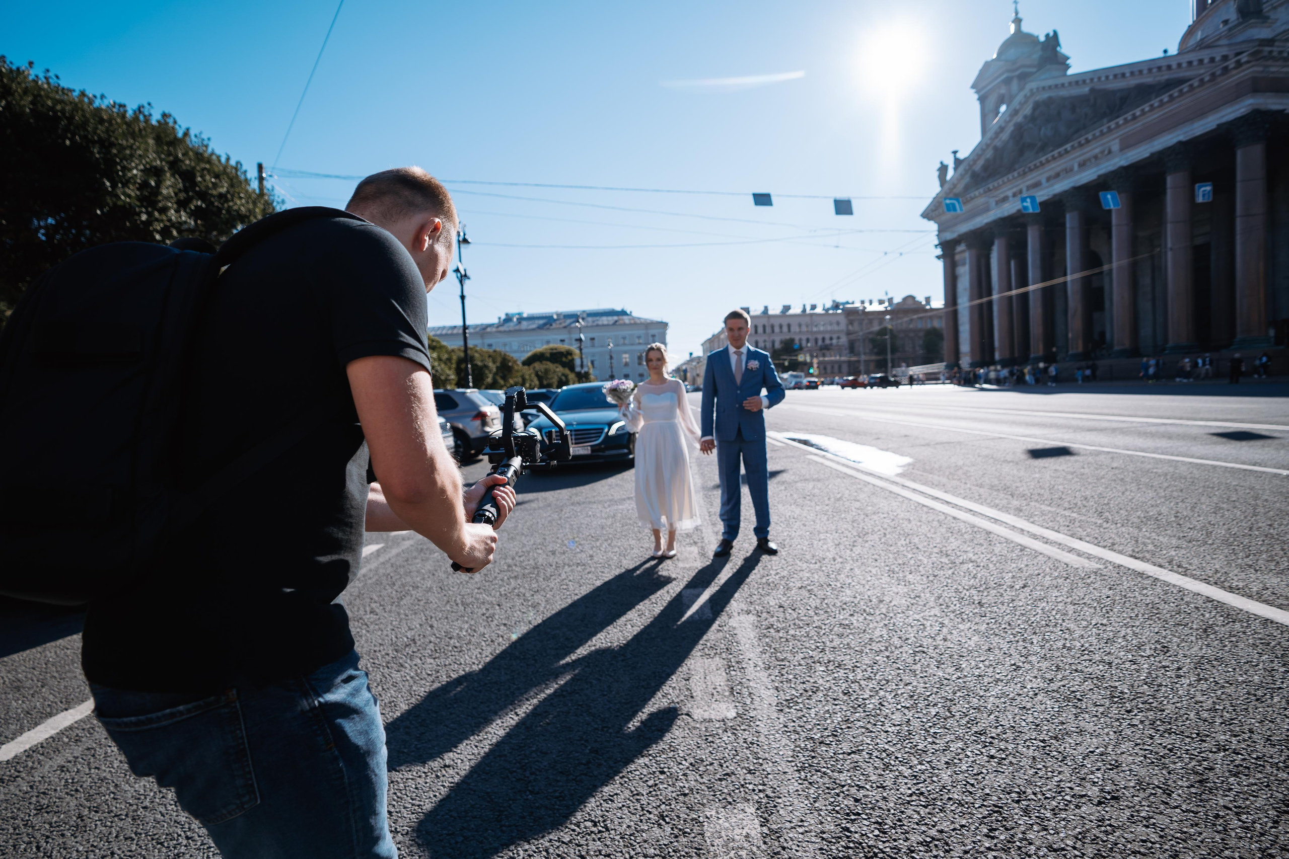 Videographer photographer Denis Moiseev in St. Petersburg and Moscow