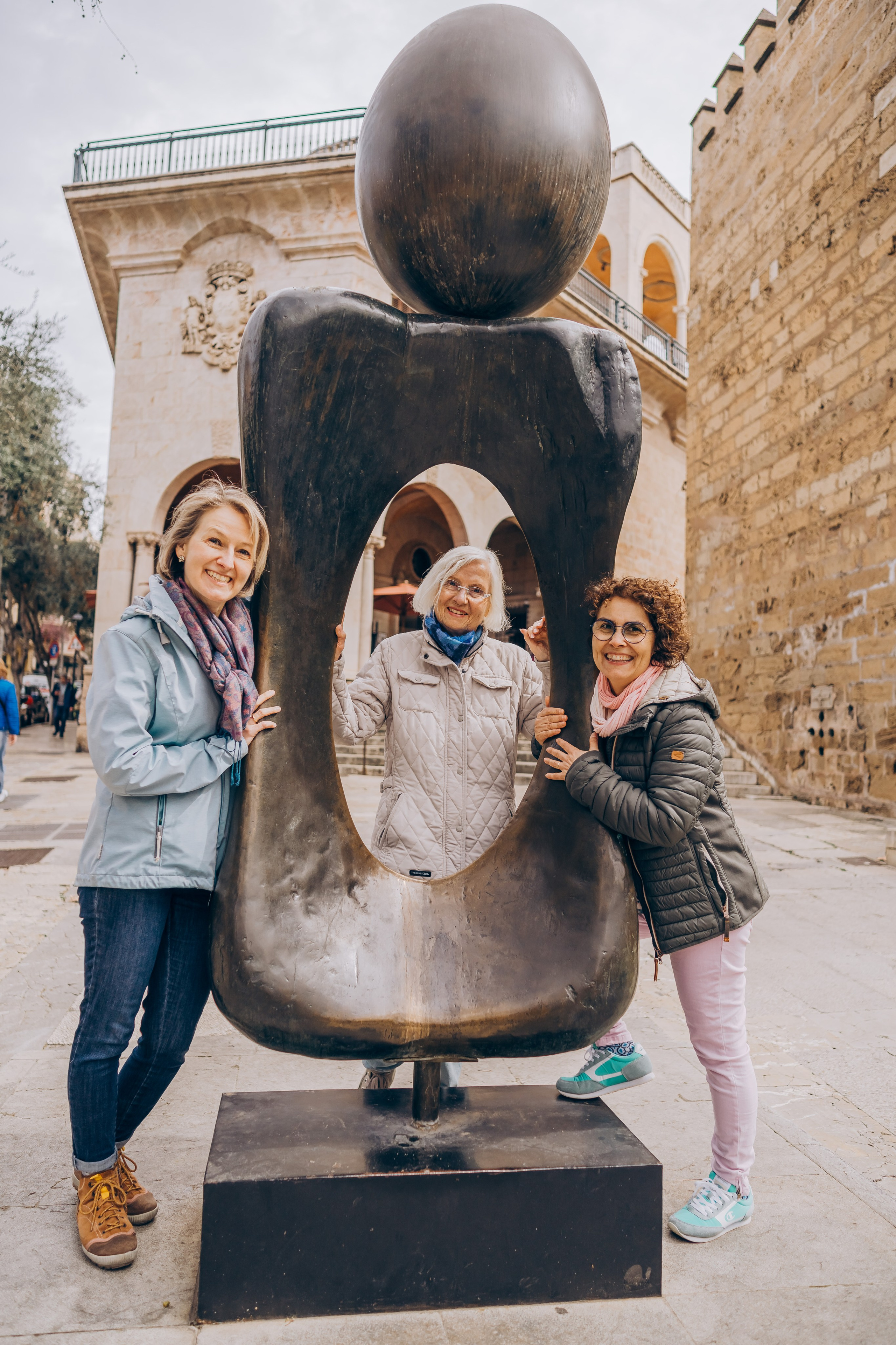 Walking tour of Palma. Фотограф у Пальма де Майорка