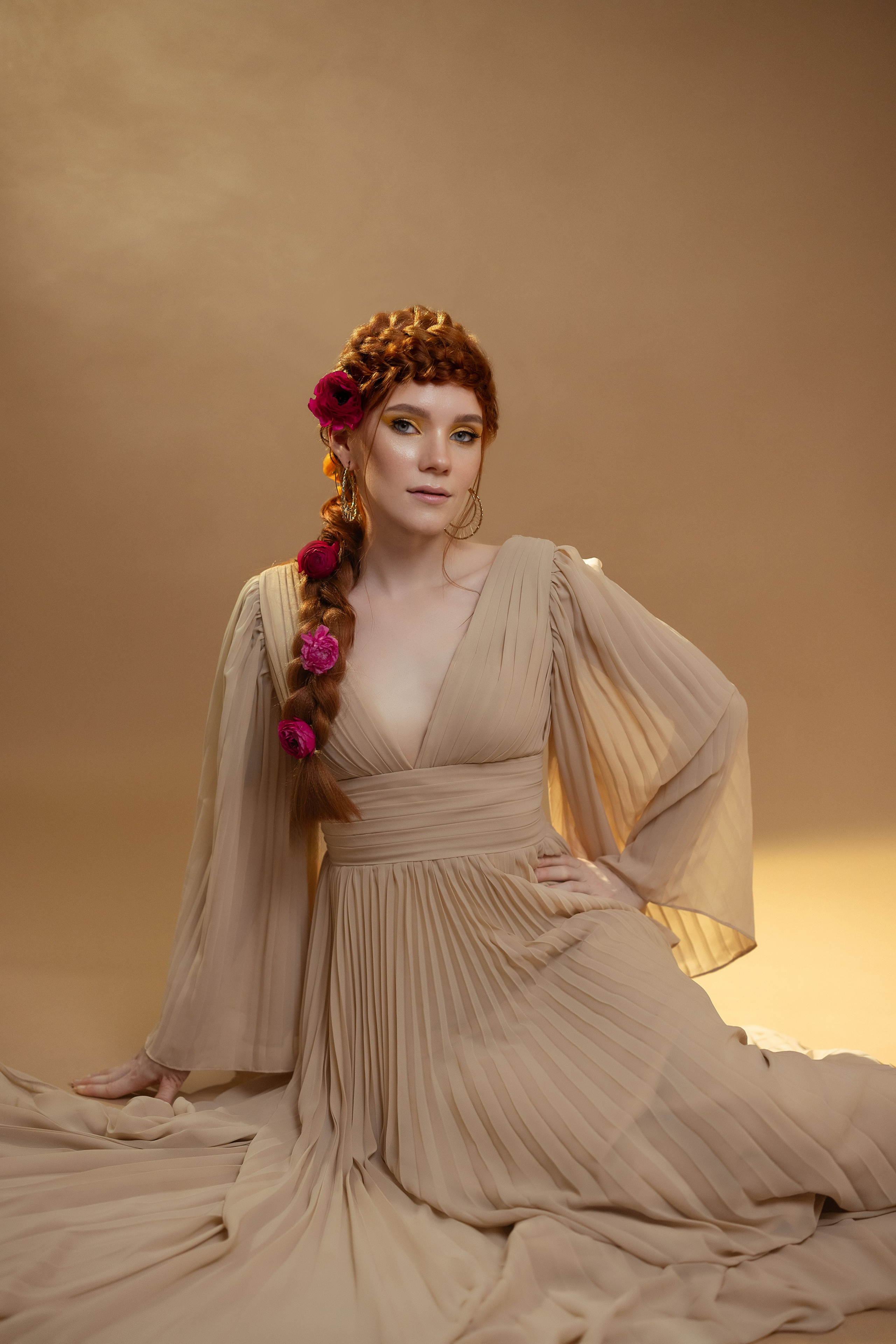 Studio photoshoot. Newborn photographer Sacramento