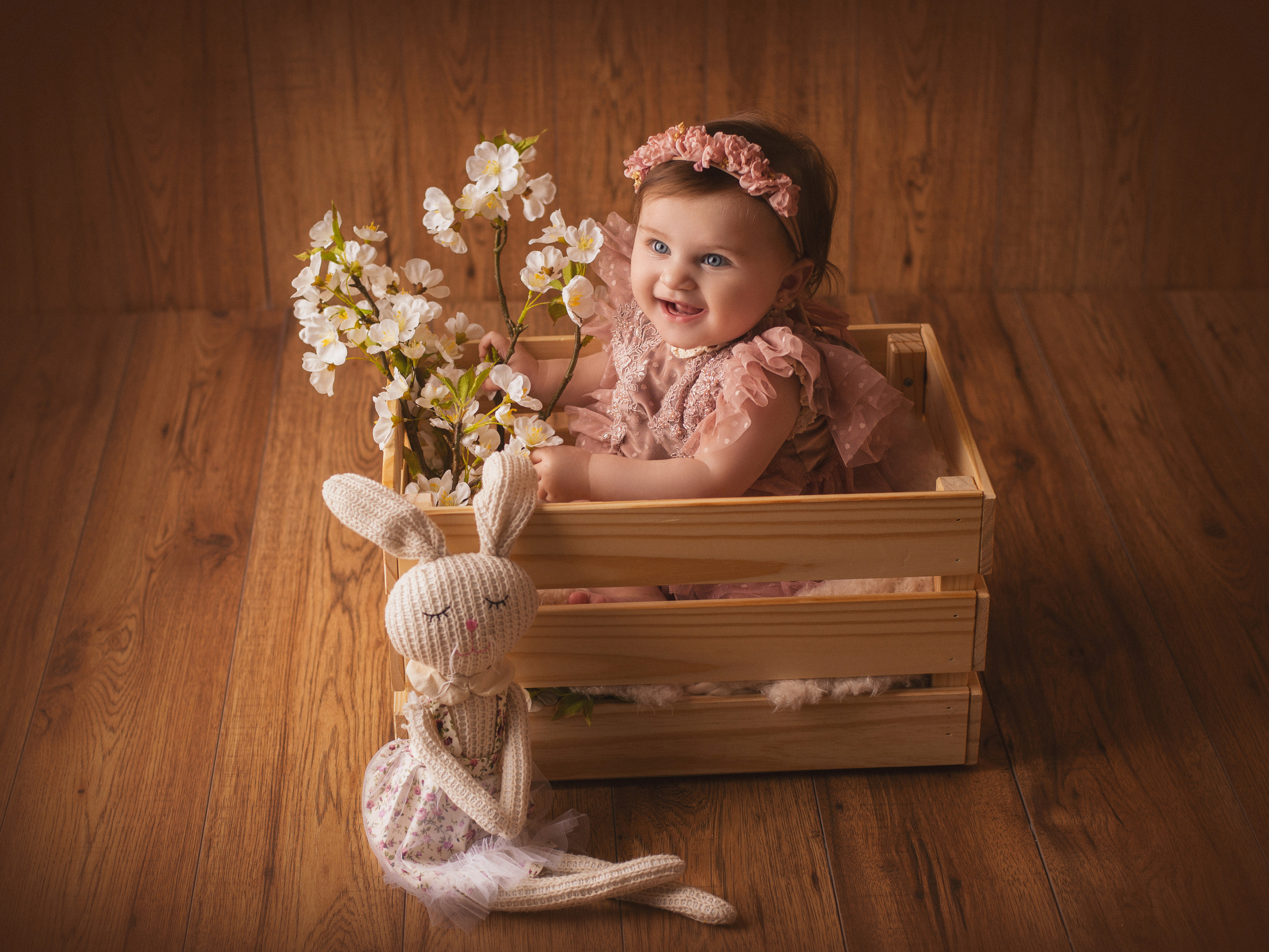 My First Year Package. A Girl. Ottawa Newborn and Baby Newborn Photographer Elena Helali
