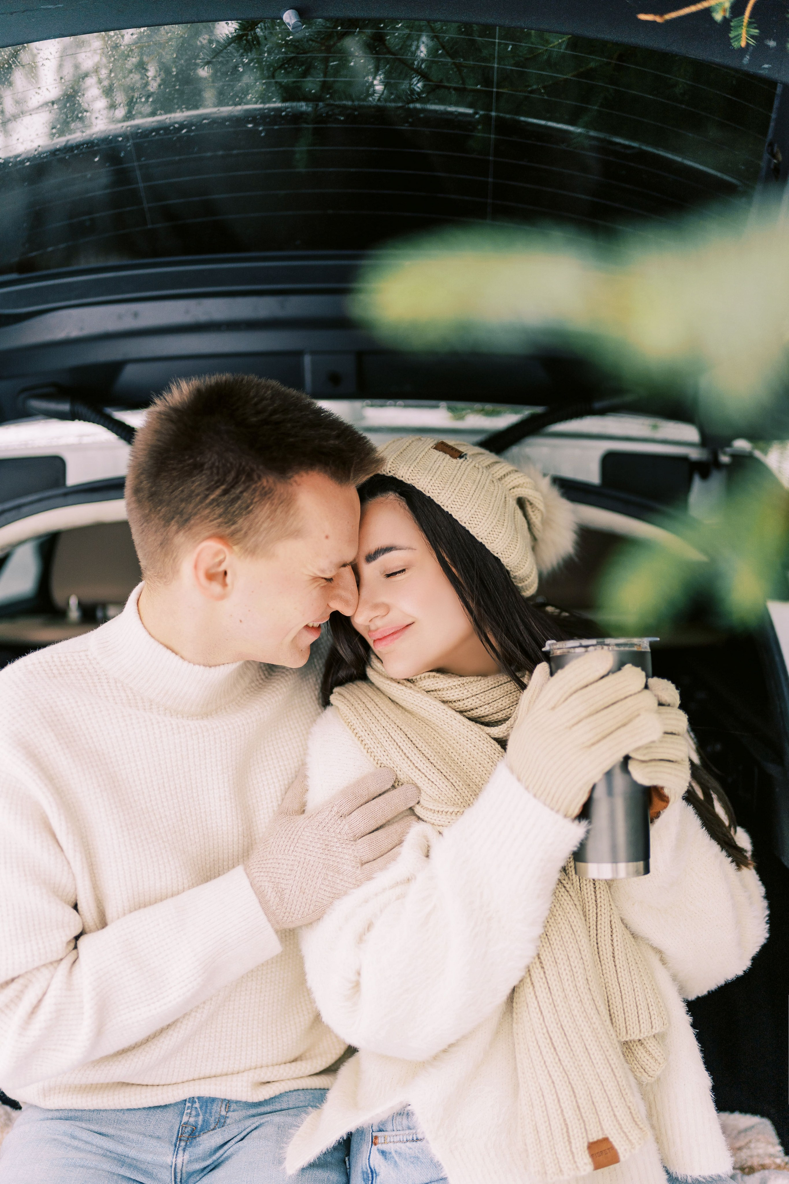 Irina & Bogdan / January 2024. Rattlesnake Lake, WA. EVAN ARISTOV WEDDING PHOTOGRAPHY — Seattle Wedding Photographer