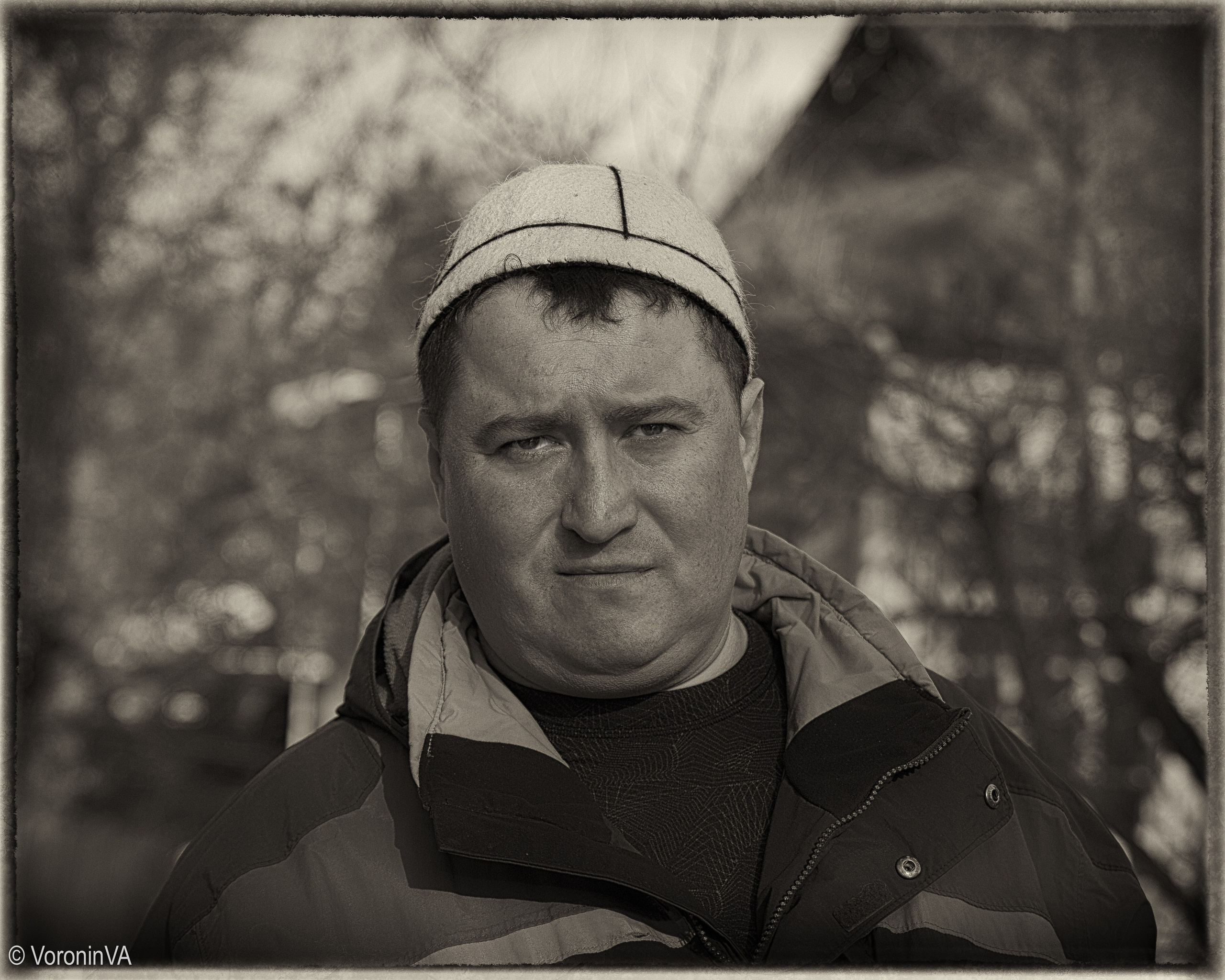 Men’s portrait. Photographer St. Augustine