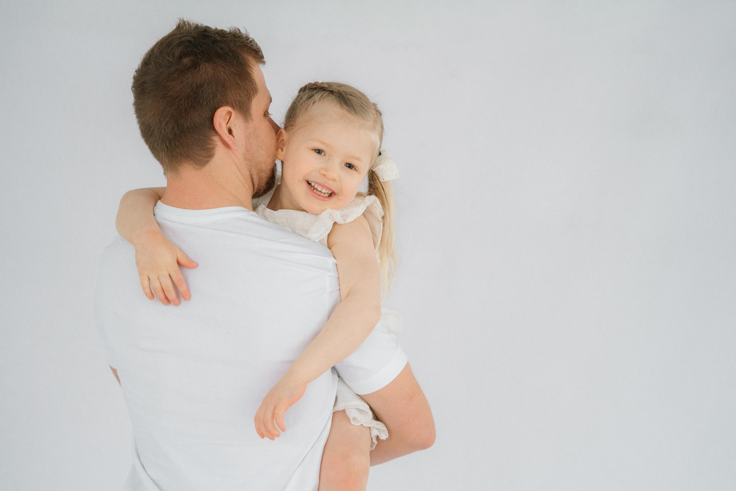 Perhekuvaus studiossa