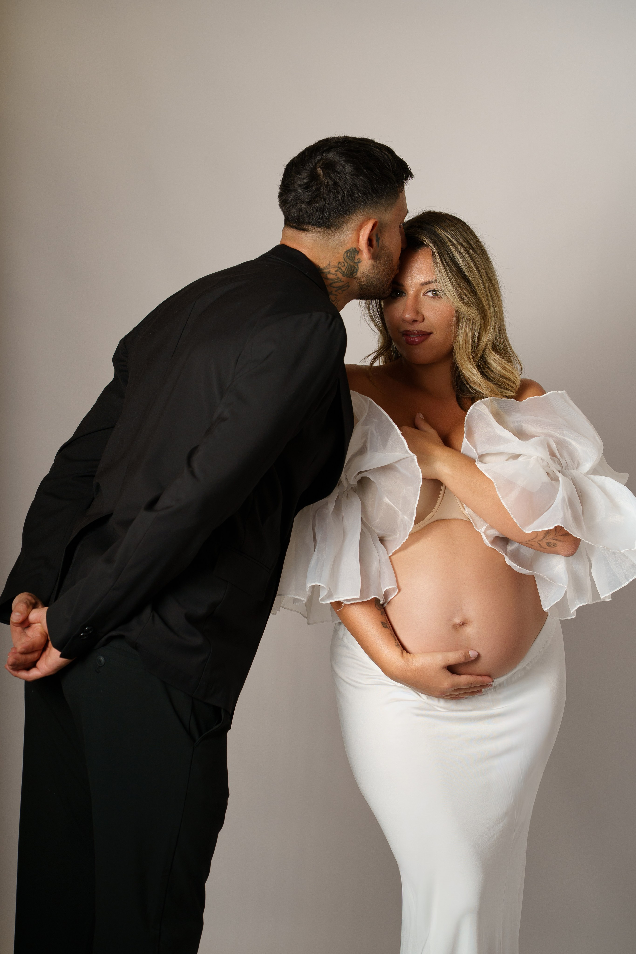 Servizio fotografico glamour gravidanza Pomezia