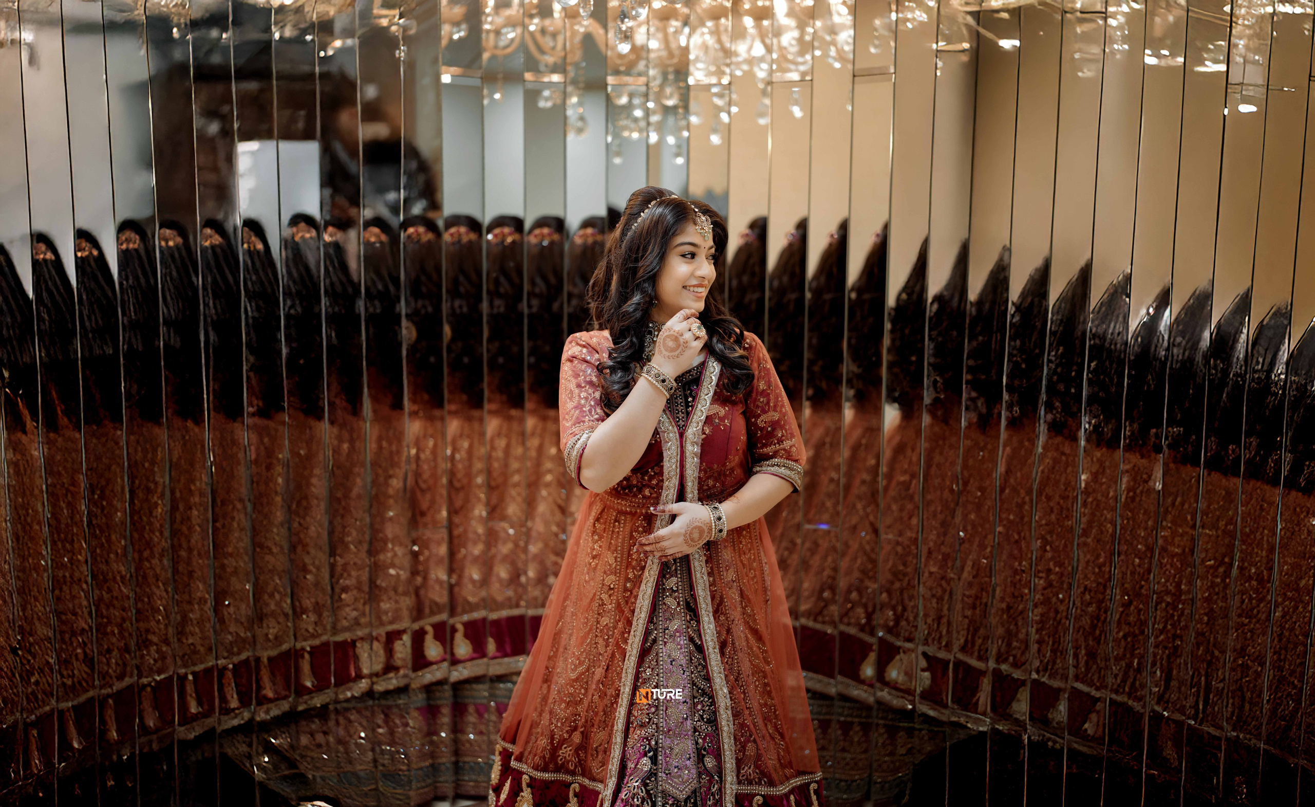 NAMITHA & MUGESH. NTURE WEDDING