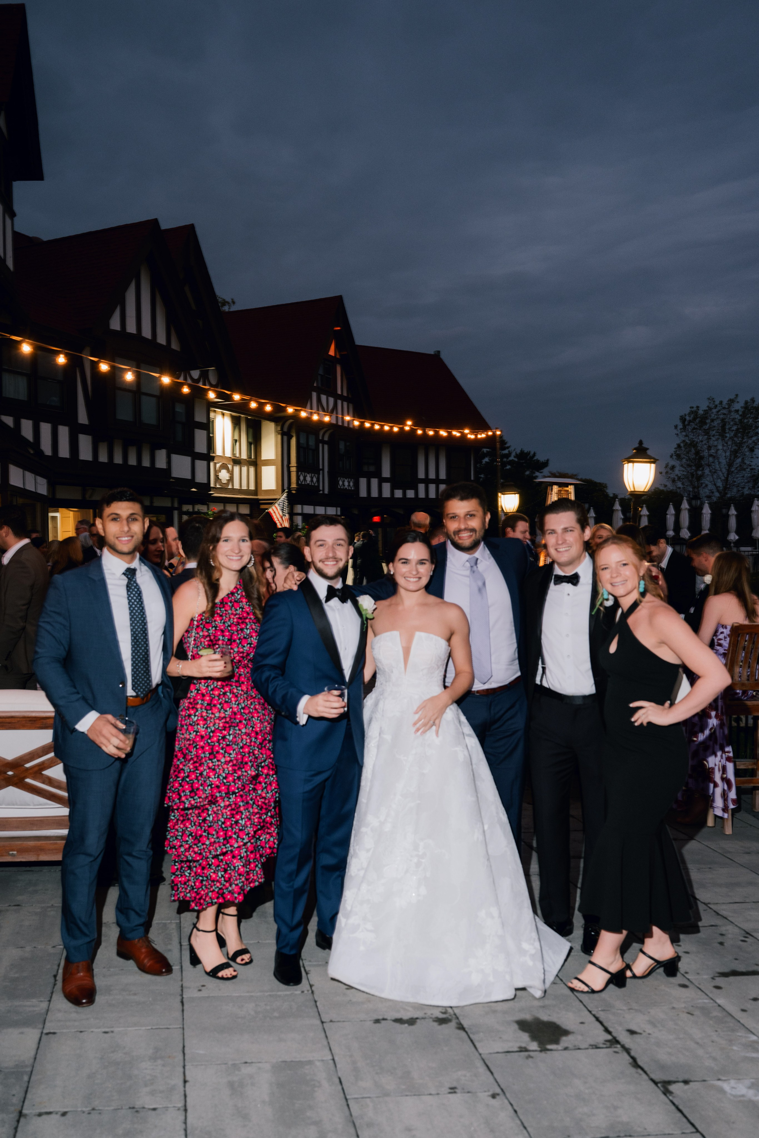 a group of people posing for a picture