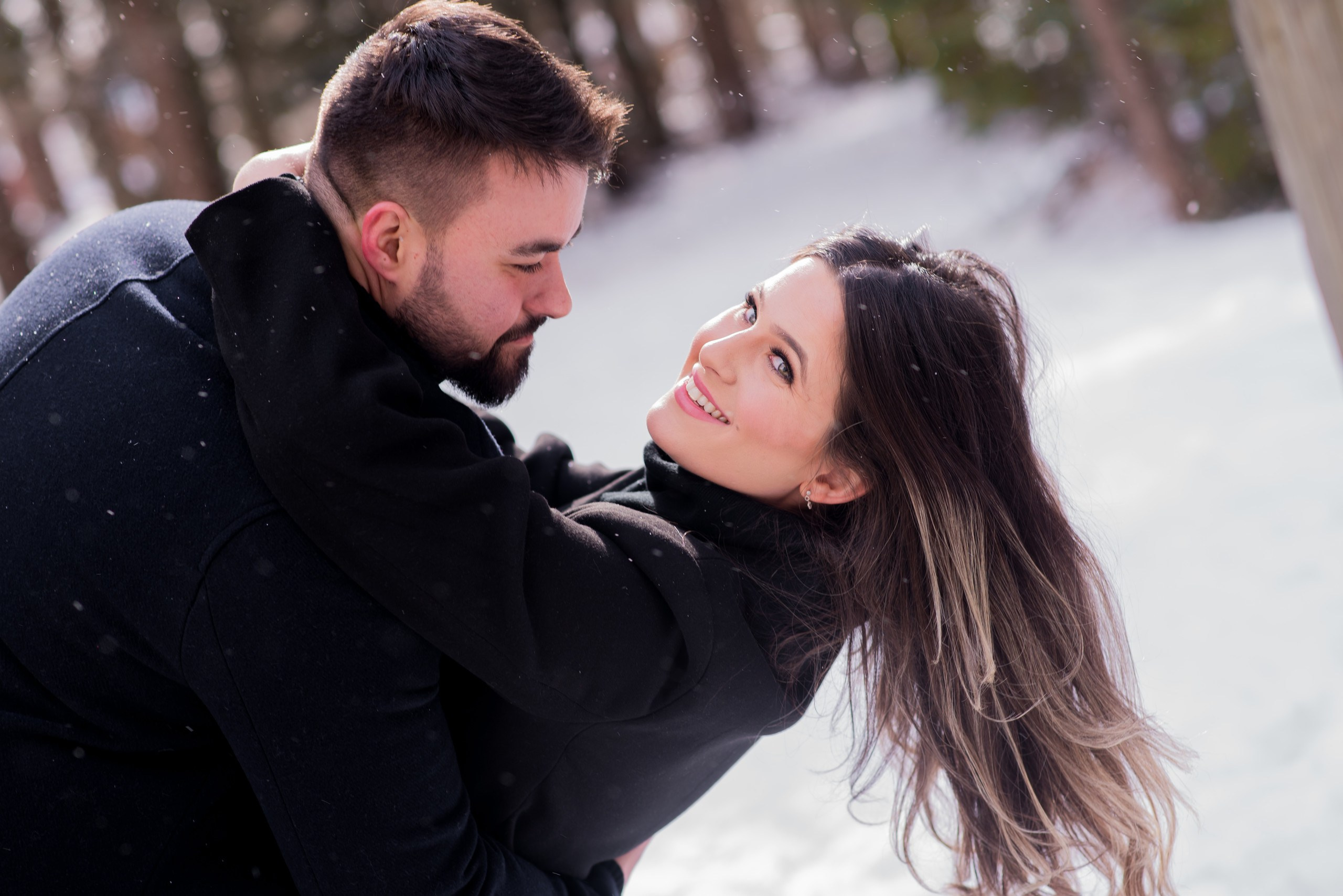 A Love Story in the Snow: Photo Shoot and Surprise Proposal. Wedding photographer in Orlando, Boston & New York Anderson Marques