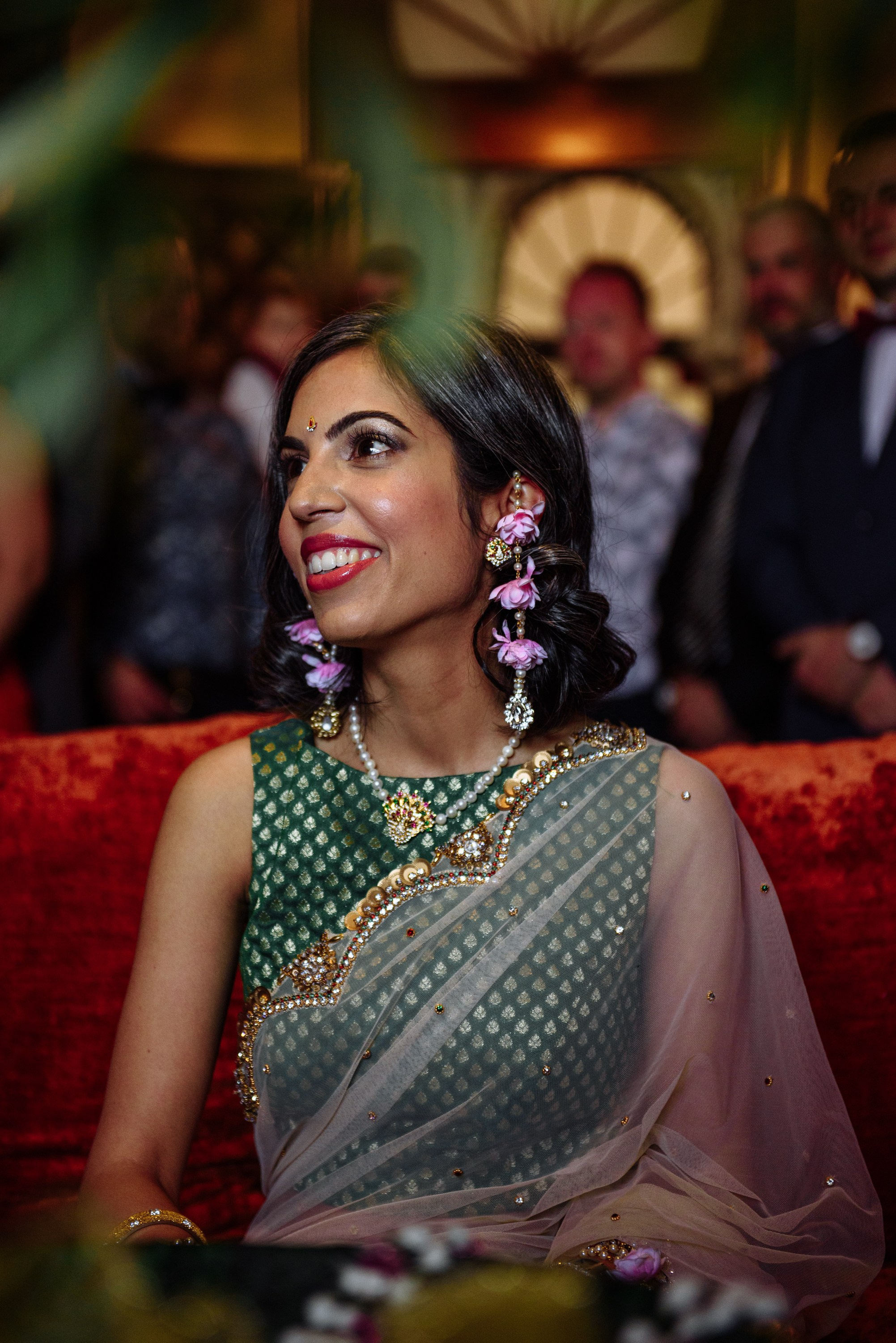 Elegancia Oriental. La Magia de una Boda India en La Gran Villa Rosa. Фотограф Екатерина Гасанова — фотосессии в Барселоне